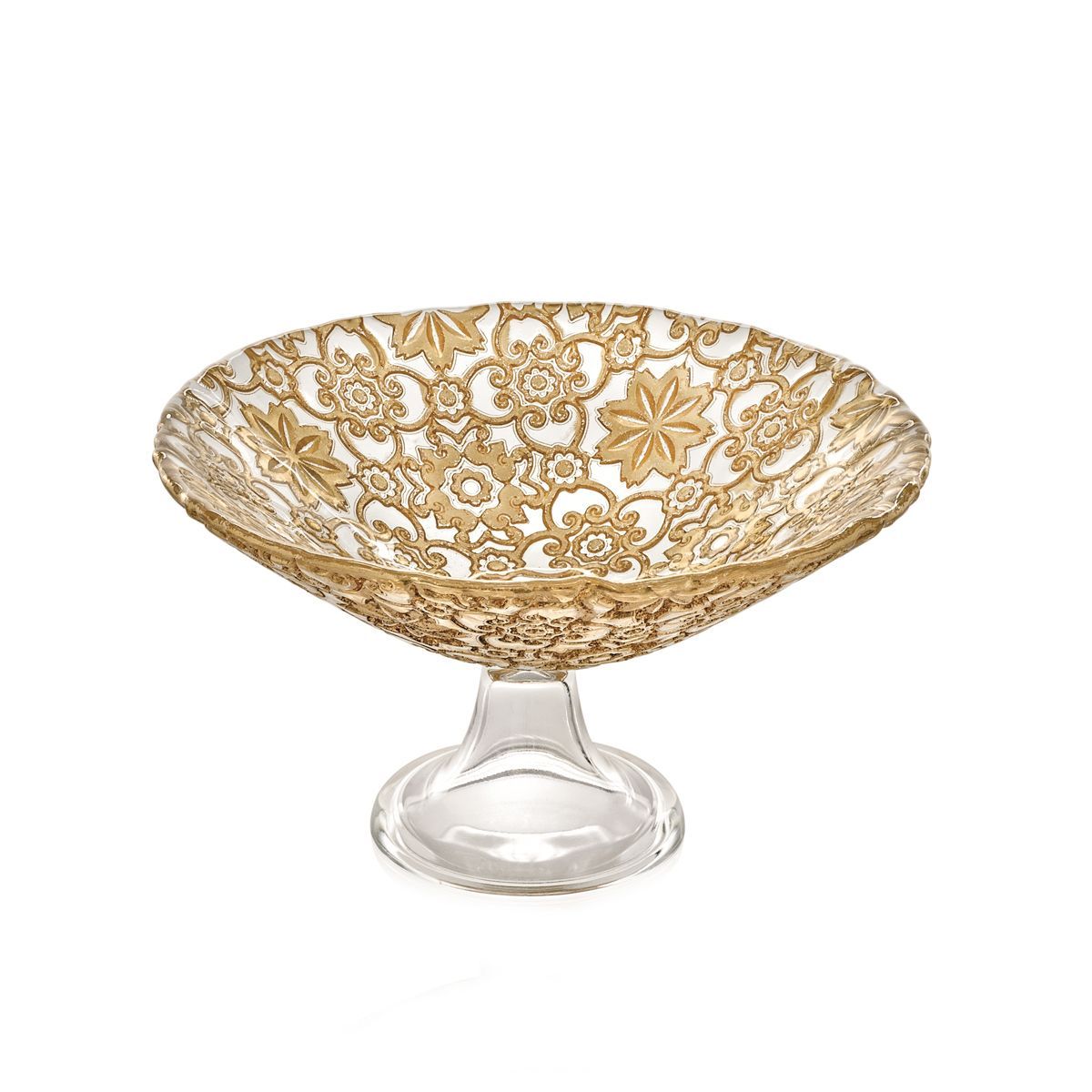 IVV Arabesque Блюдо глубокое на ножке 25см