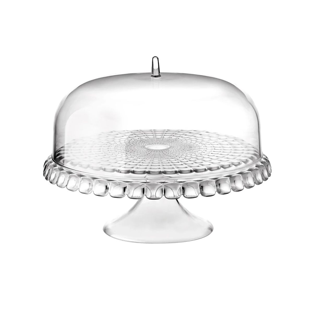 Guzzini Тортовница Tiffany прозрачная