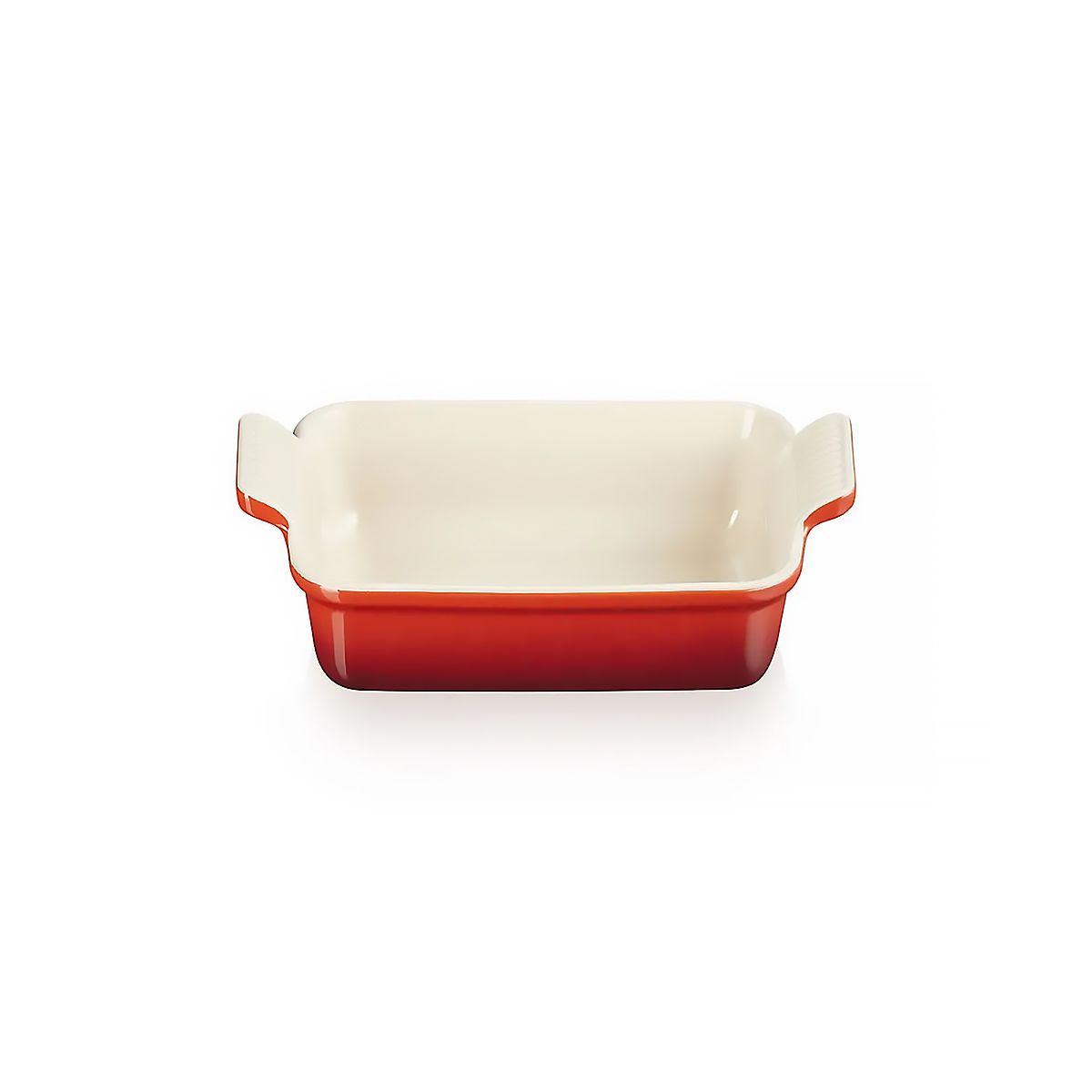 LeCreuset Блюдо Heritage прямоугольное 19х14см вишневое