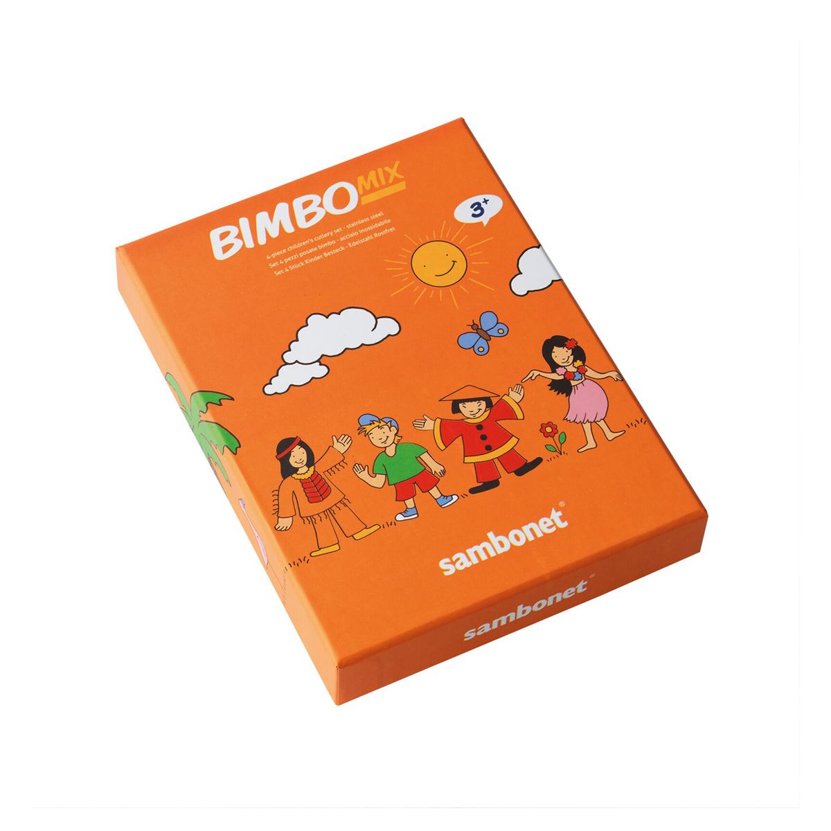 SM Набор детских столовых приборов Bimbo 4пр