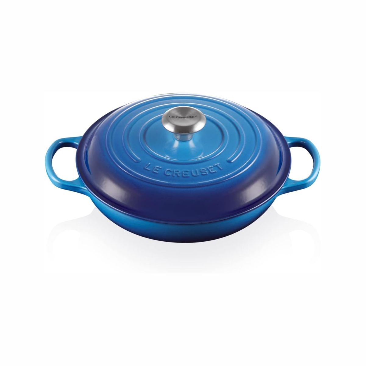 LeCreuset Кастрюля низкая 26см 2,2л AZURE