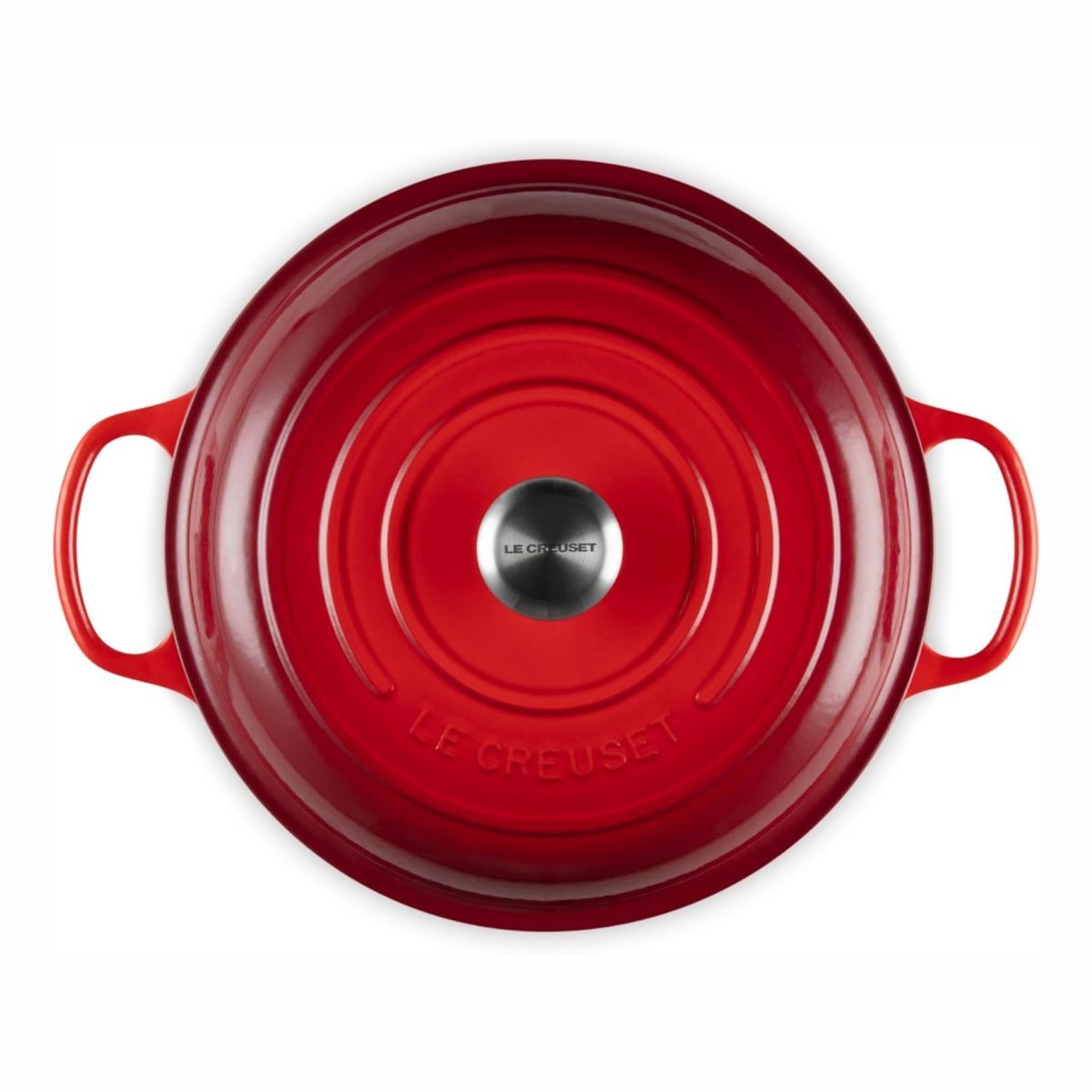 LeCreuset Кастрюля низкая, 3,2л, вишневый