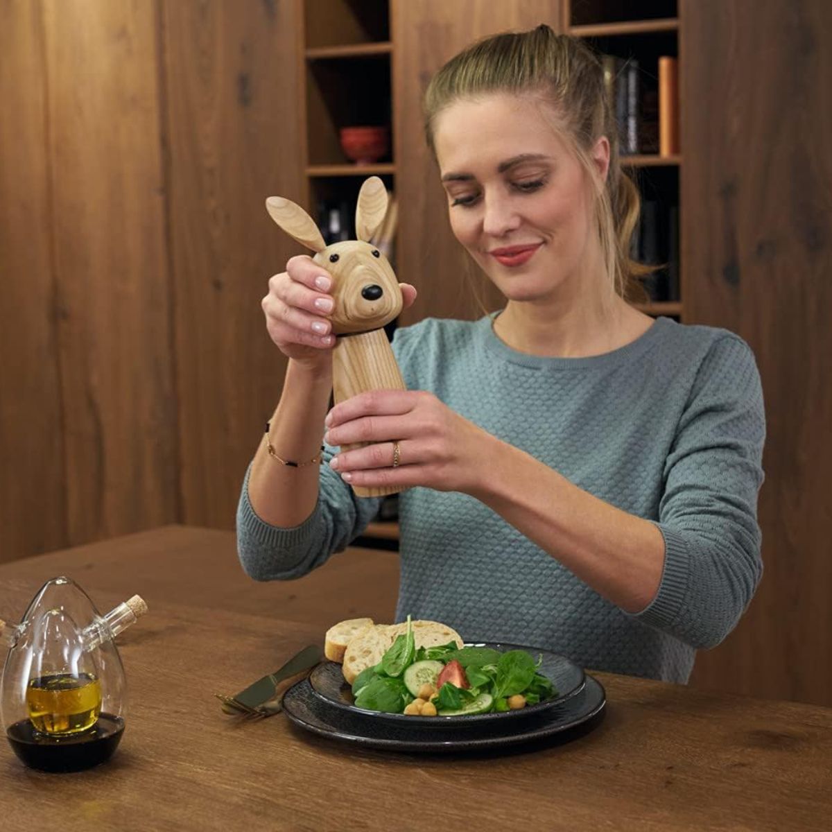 LD Мельница д/специй 25см дерево Cucina rabbit 018699