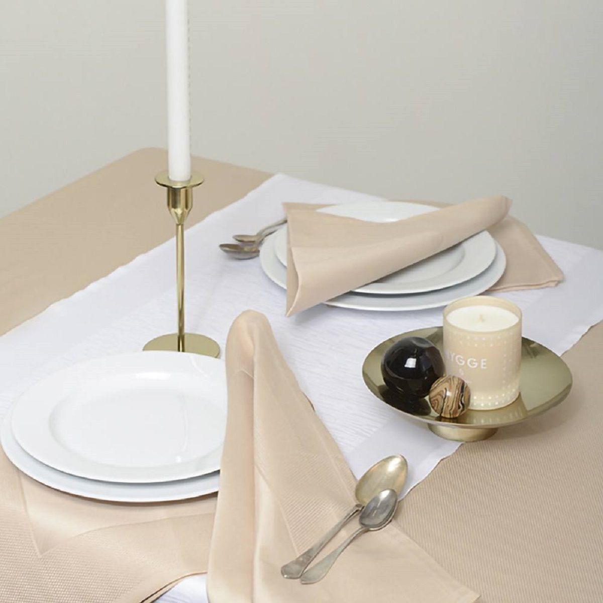 Tkano Скатерть Essential 180х260см TK21-TC0018 бежевый