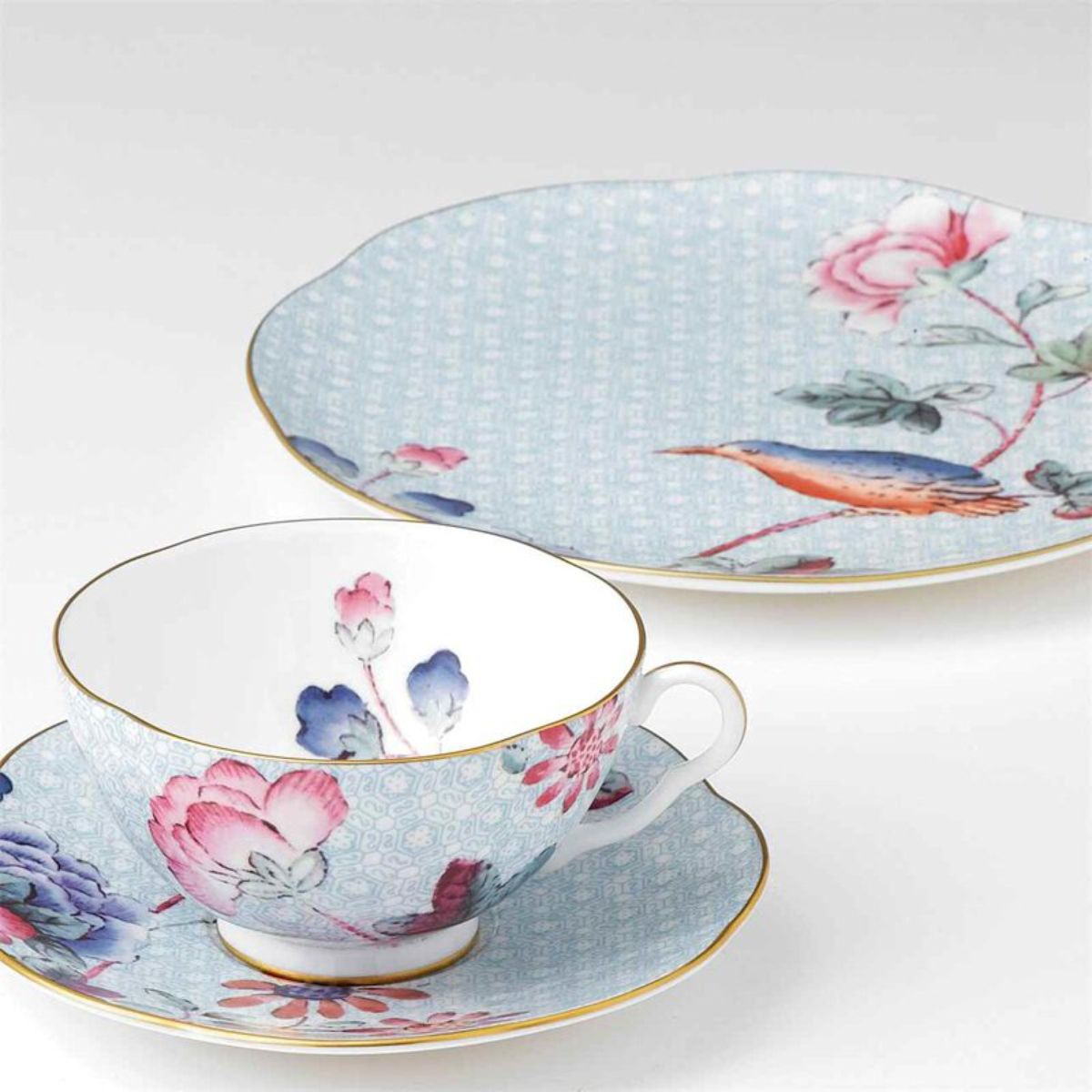 WW Cuckoo Набор Tea Story 2 предмета (чашка/блюдце) Blue
