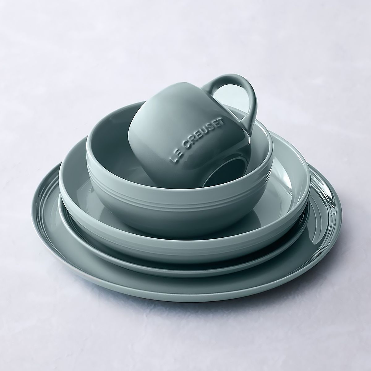 LeCreuset Чаша для пасты 960 мл Coupe керамика SEA SALT