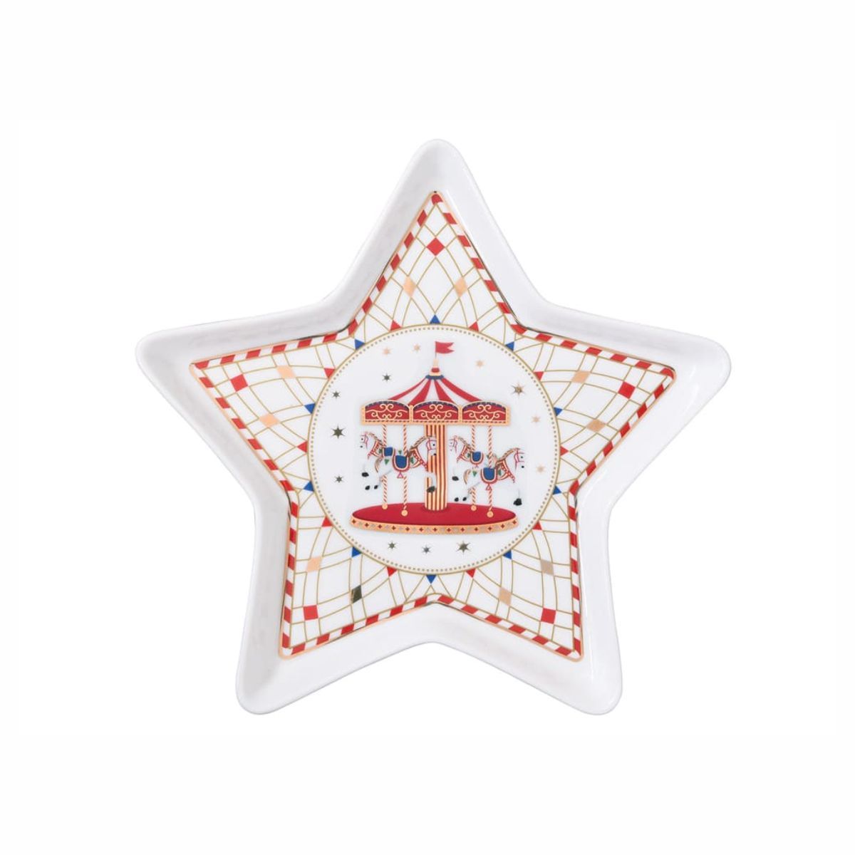 EL Christmas Wond  Блюдо-звезда 19,5см