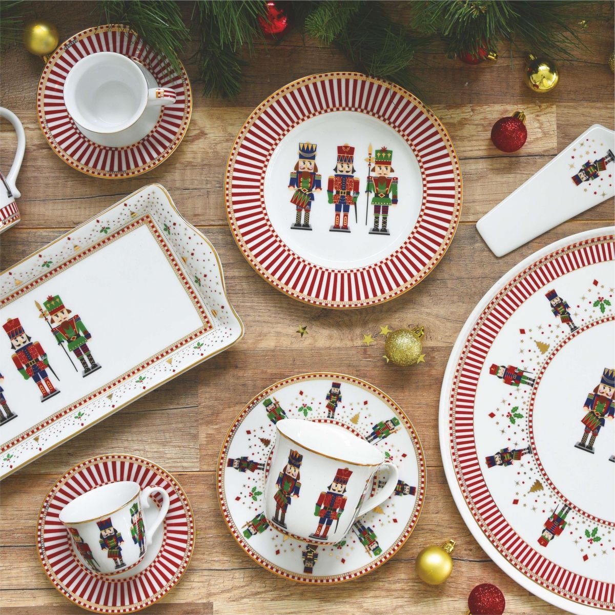 EL Nutcracker Classic Набор 2 кофейные чашки с блюдцем 80мл