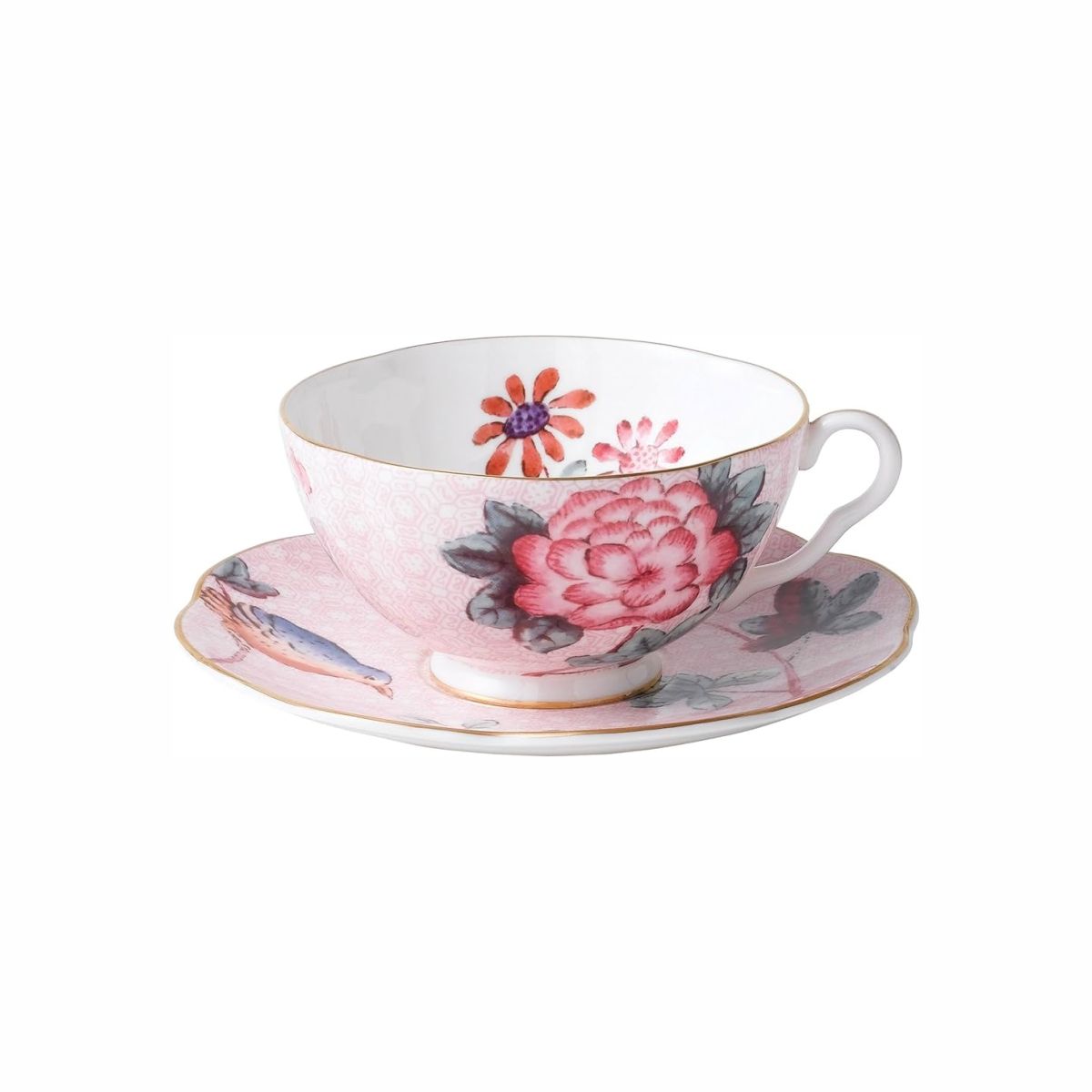 WW Cuckoo Набор Tea Story 2 предмета (чашка/блюдце) Pink