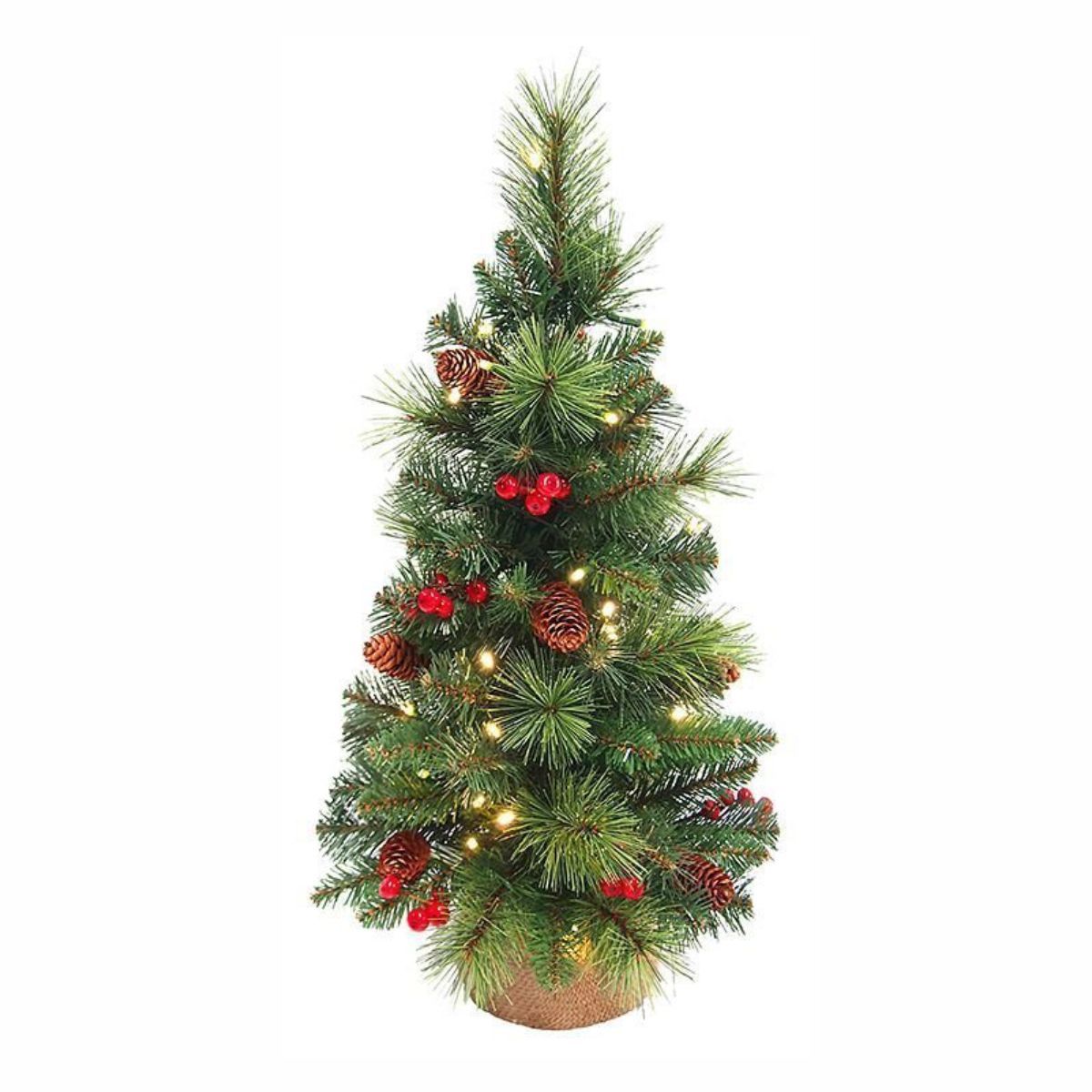 NT Ель искусственная Pine Cone & Berry 81cm 50L зеленая 31TPC32B