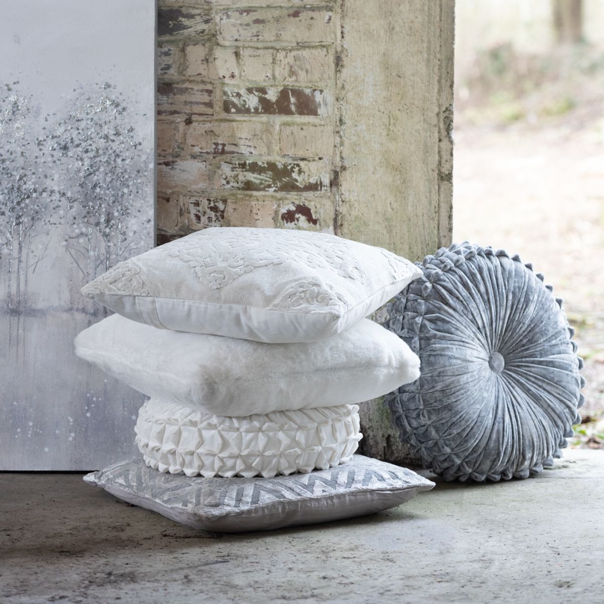 J-Linе Подушка 44х44см полиэстер 18012