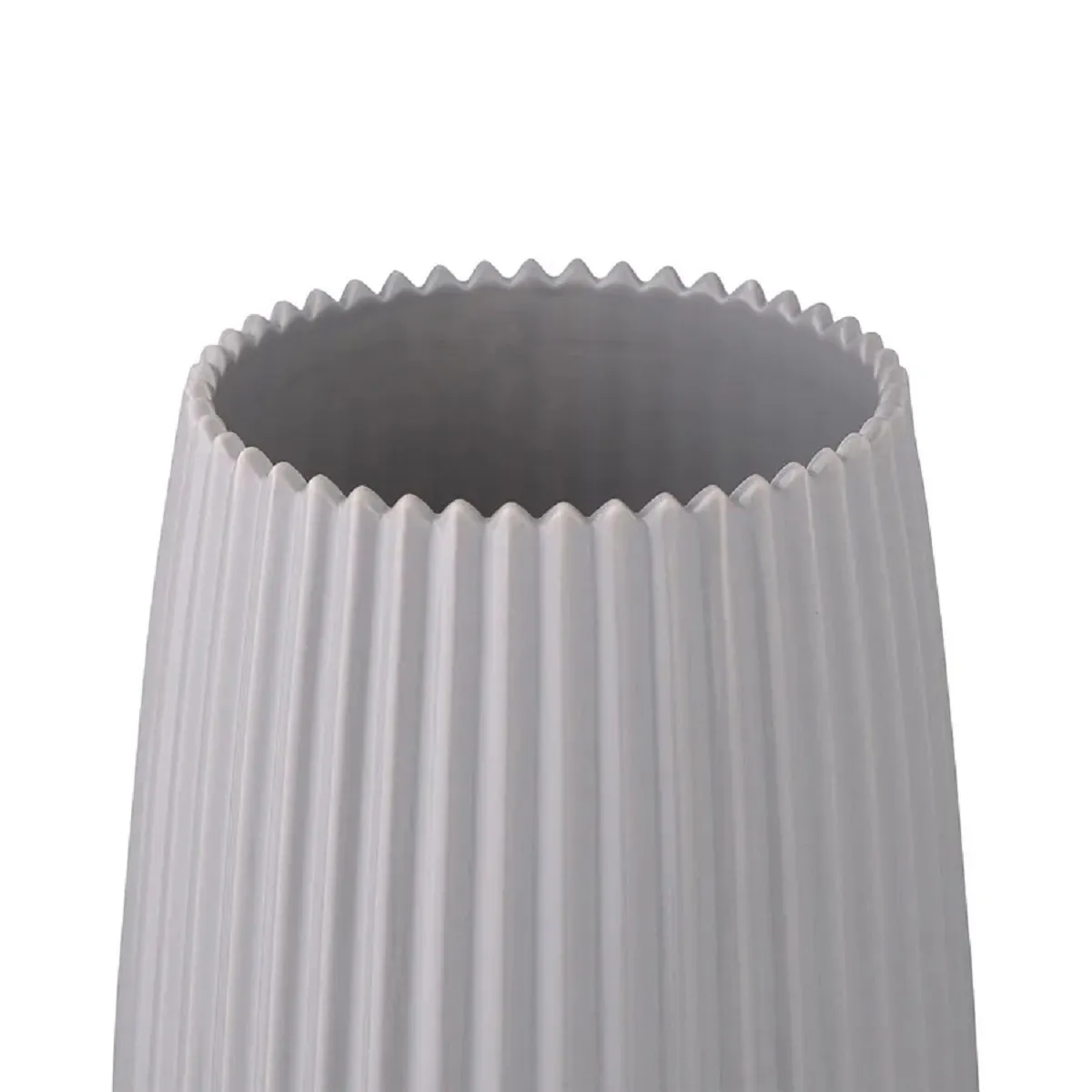 Tkano Ваза Edge 20см темно-серый