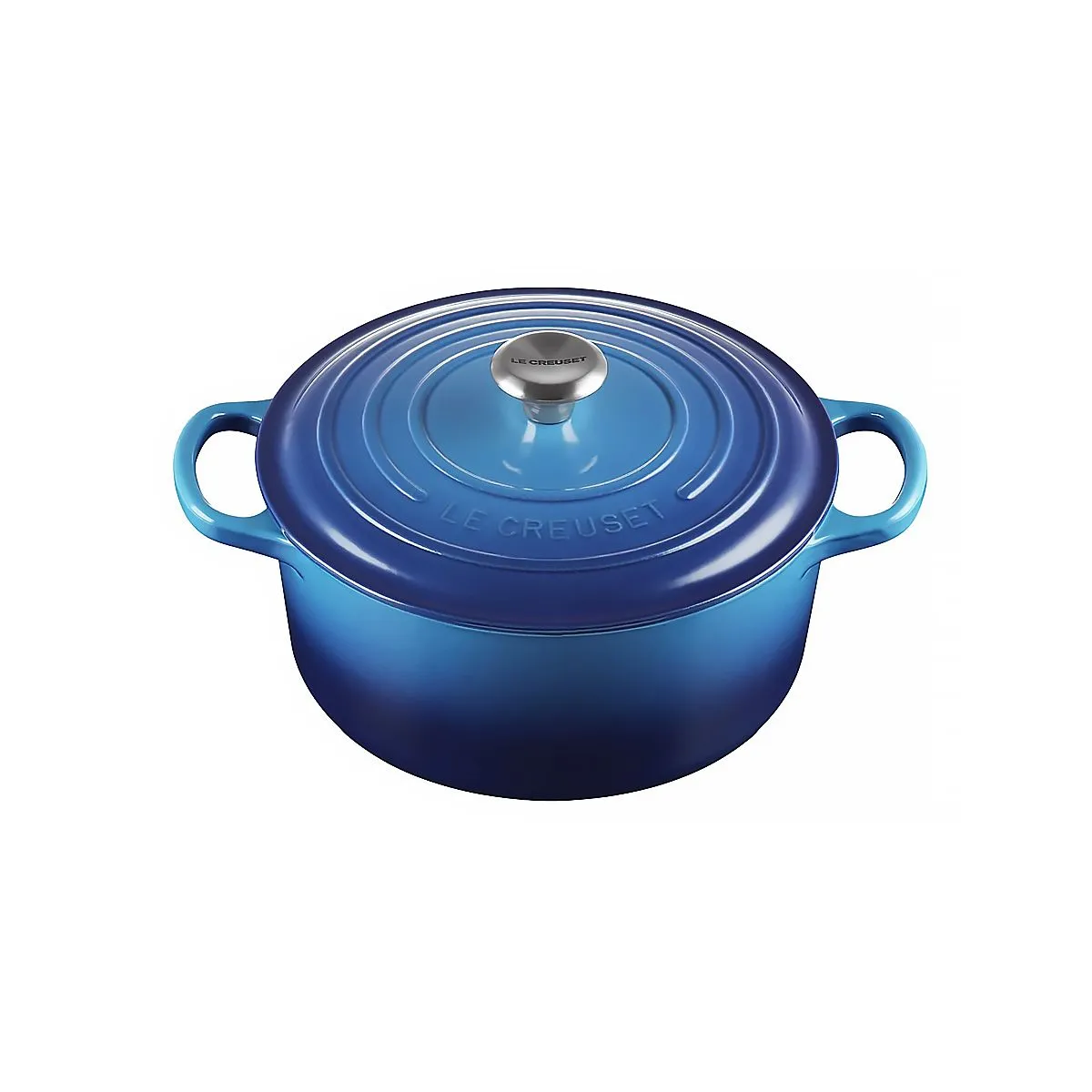 LeCreuset Кастрюля круглая 22см 3,3л AZURE