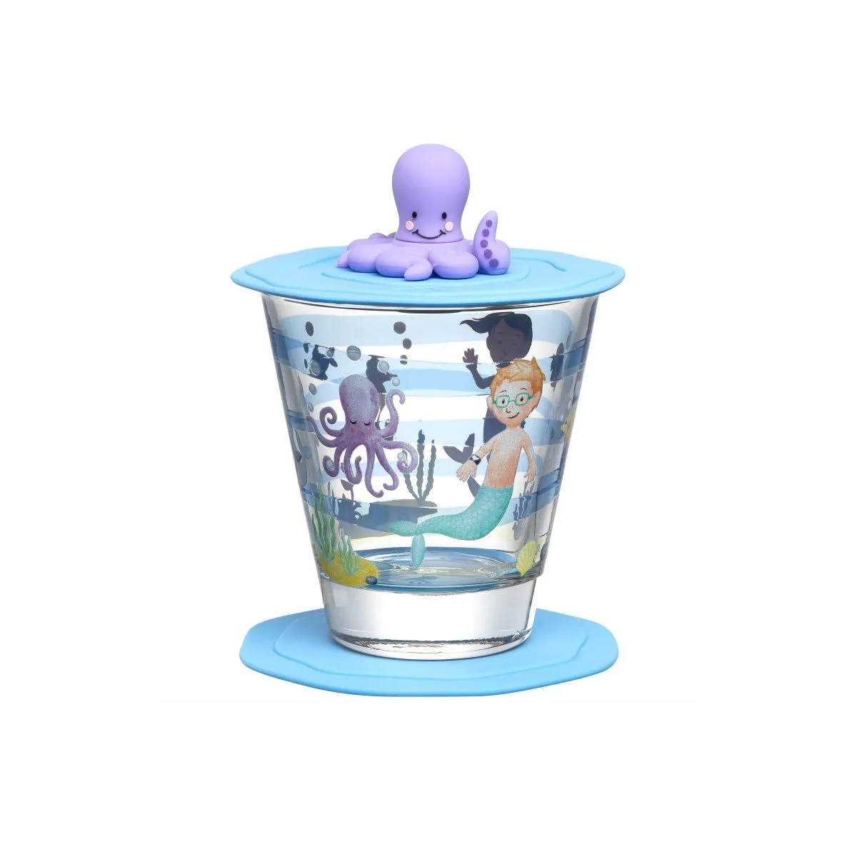 LD Bambini Avventura Стакан с крышкой + подставка S sea 023676