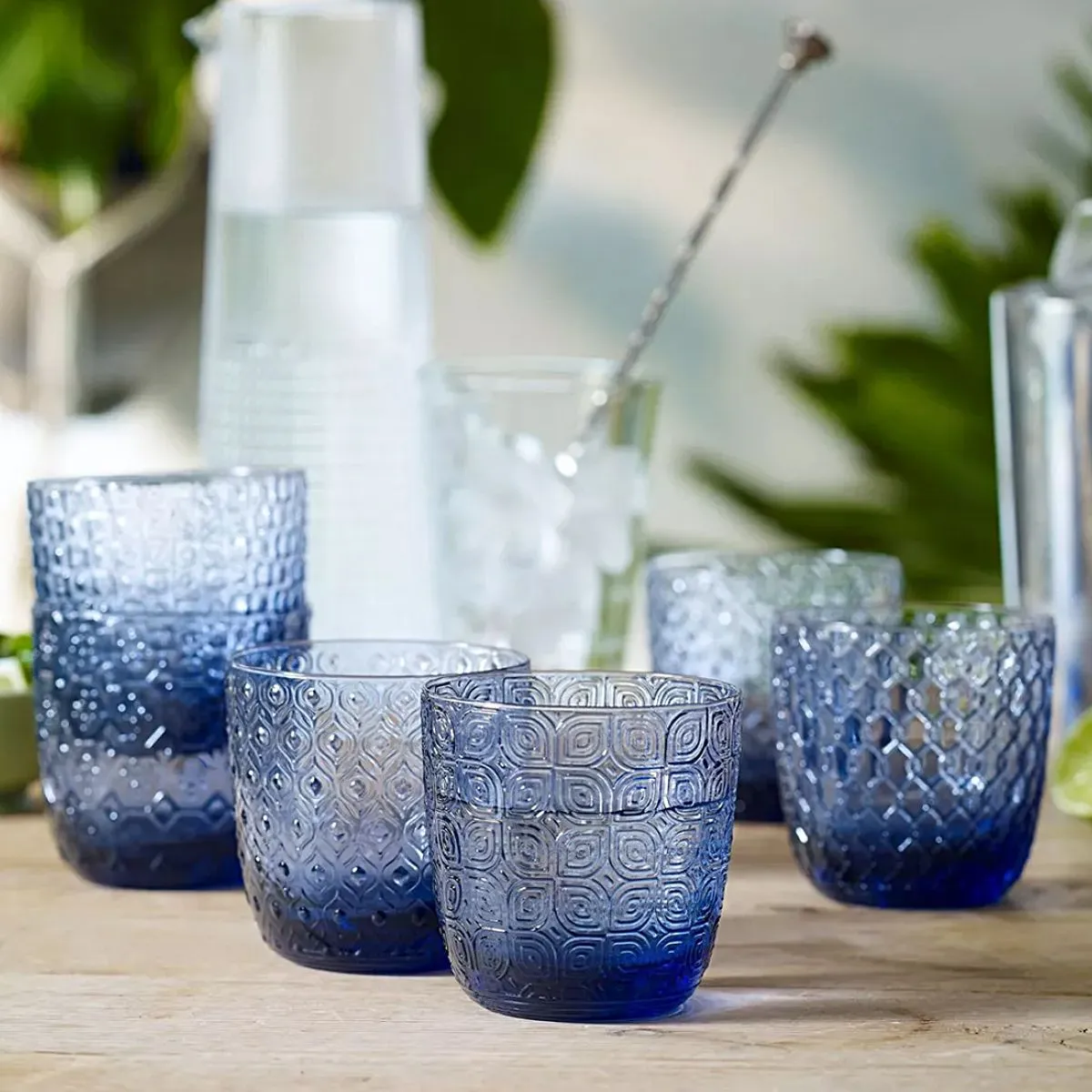 IVV Sixties Набор 6 стаканов INDIGO BLUE