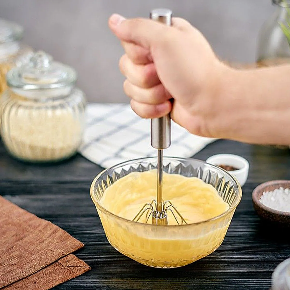 Walmer Венчик Home Chef с пружинным механизмом 