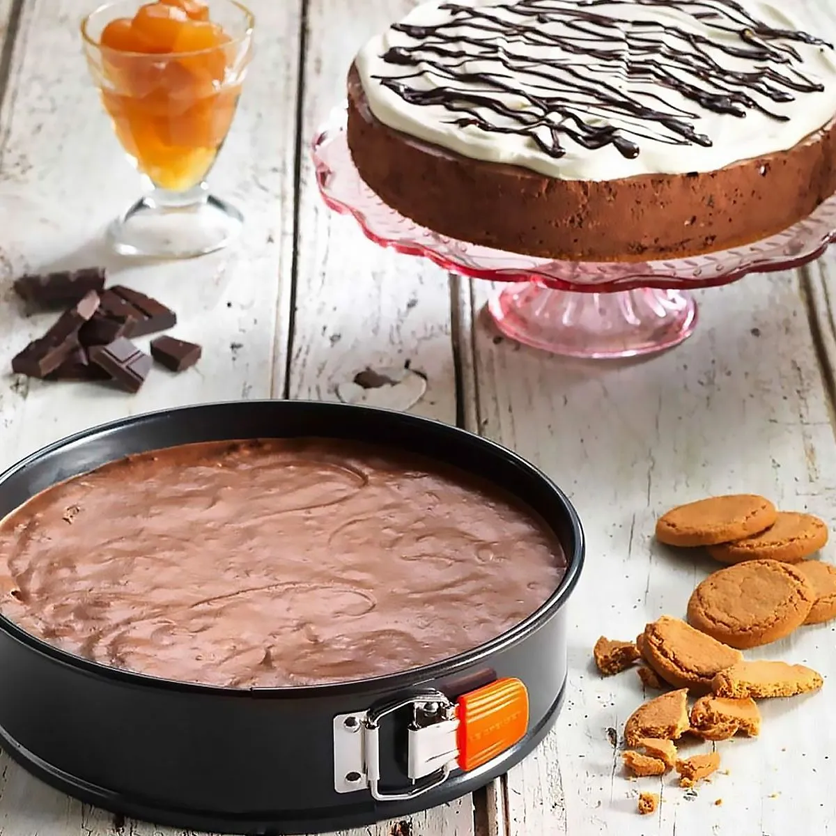 LeCreuset Форма д/выпечки разъемная 20см металл