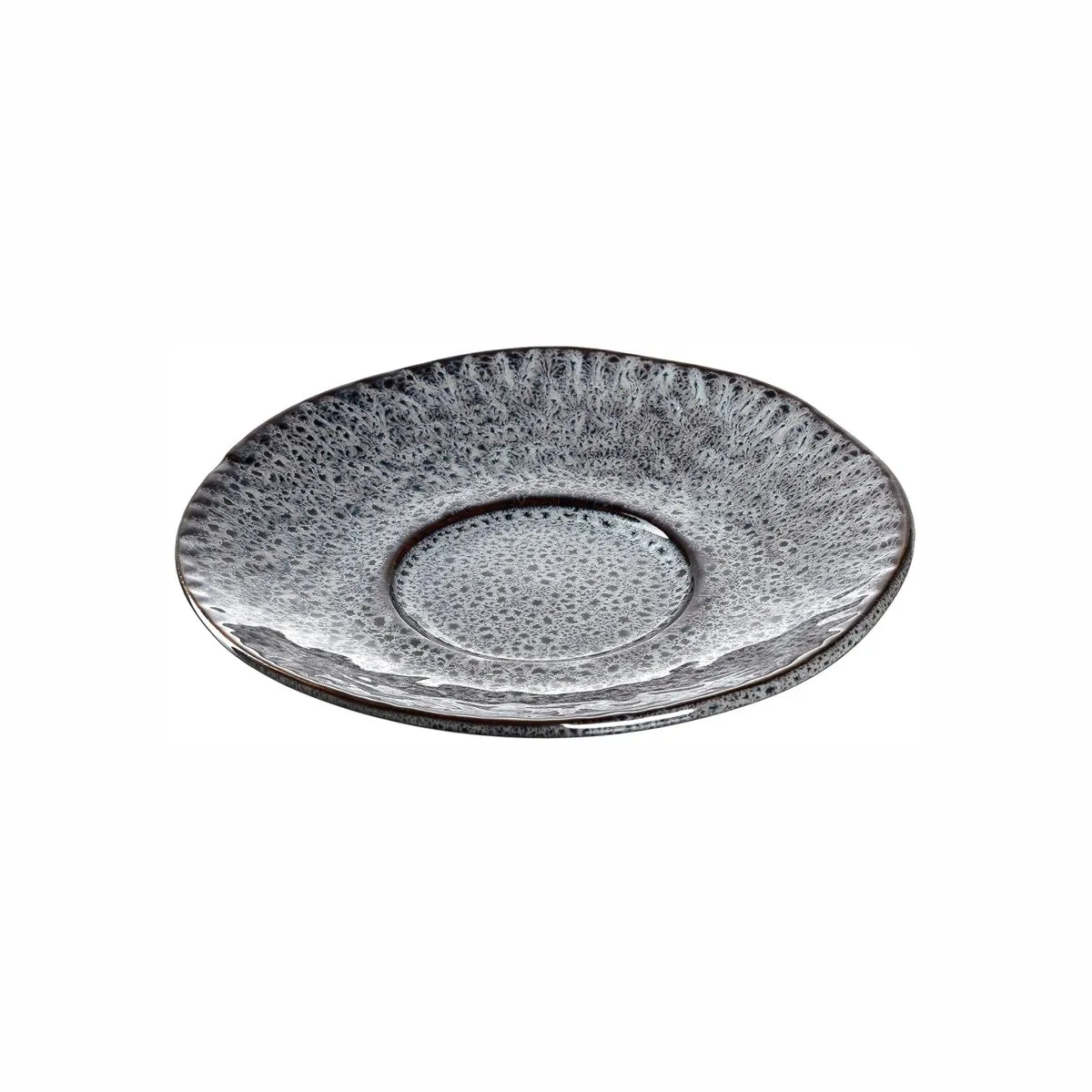 LD Matera Блюдце 15см grey 018590