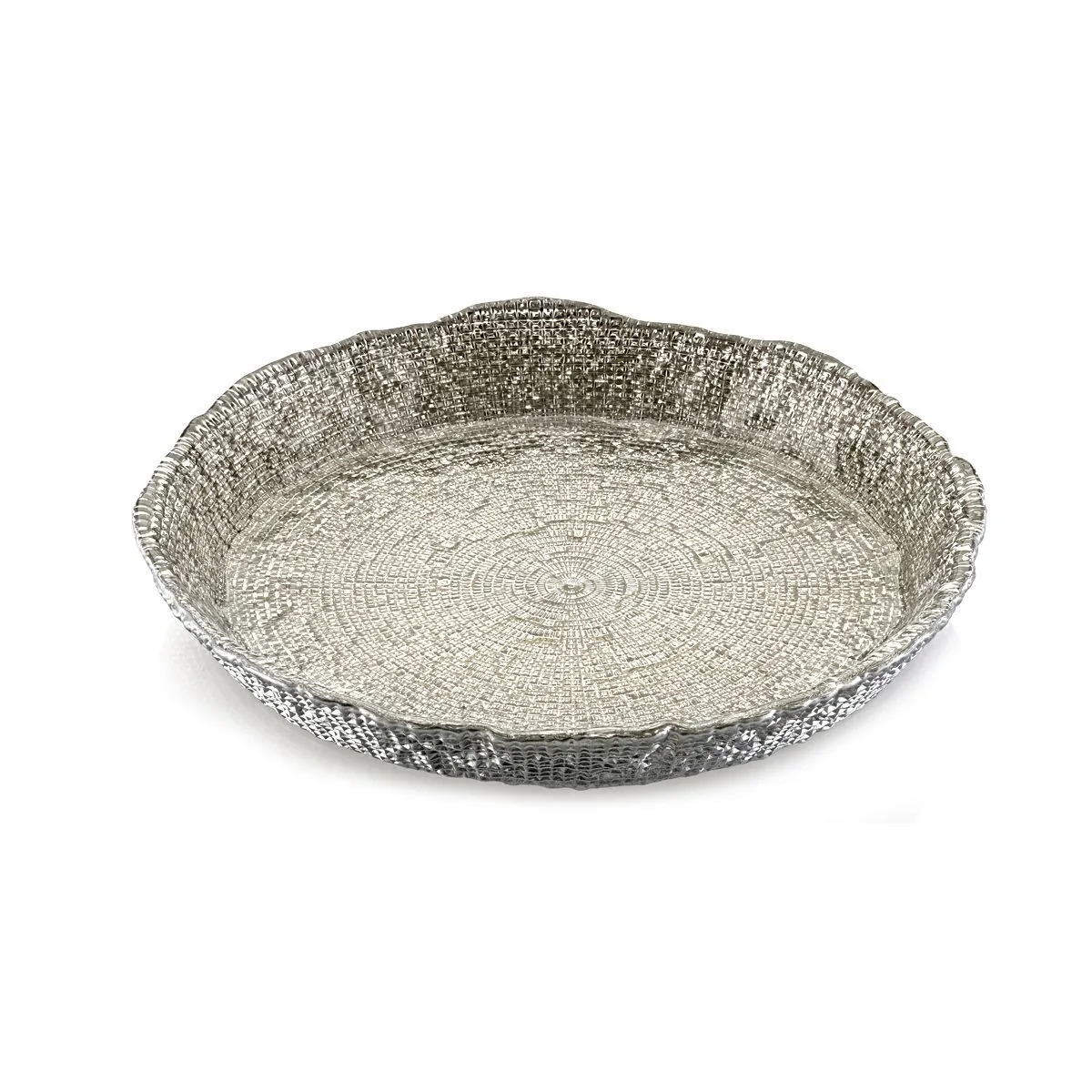 IVV Diamante Чаша для фруктов 32см BEIGE/CHROME