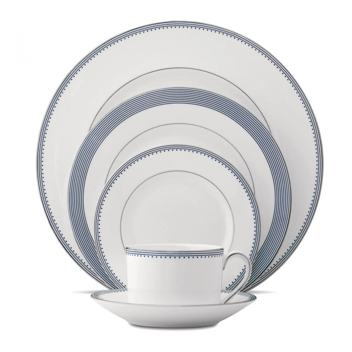 WW VERA WANG INDIGO TABLEWARE Тарелка 27см