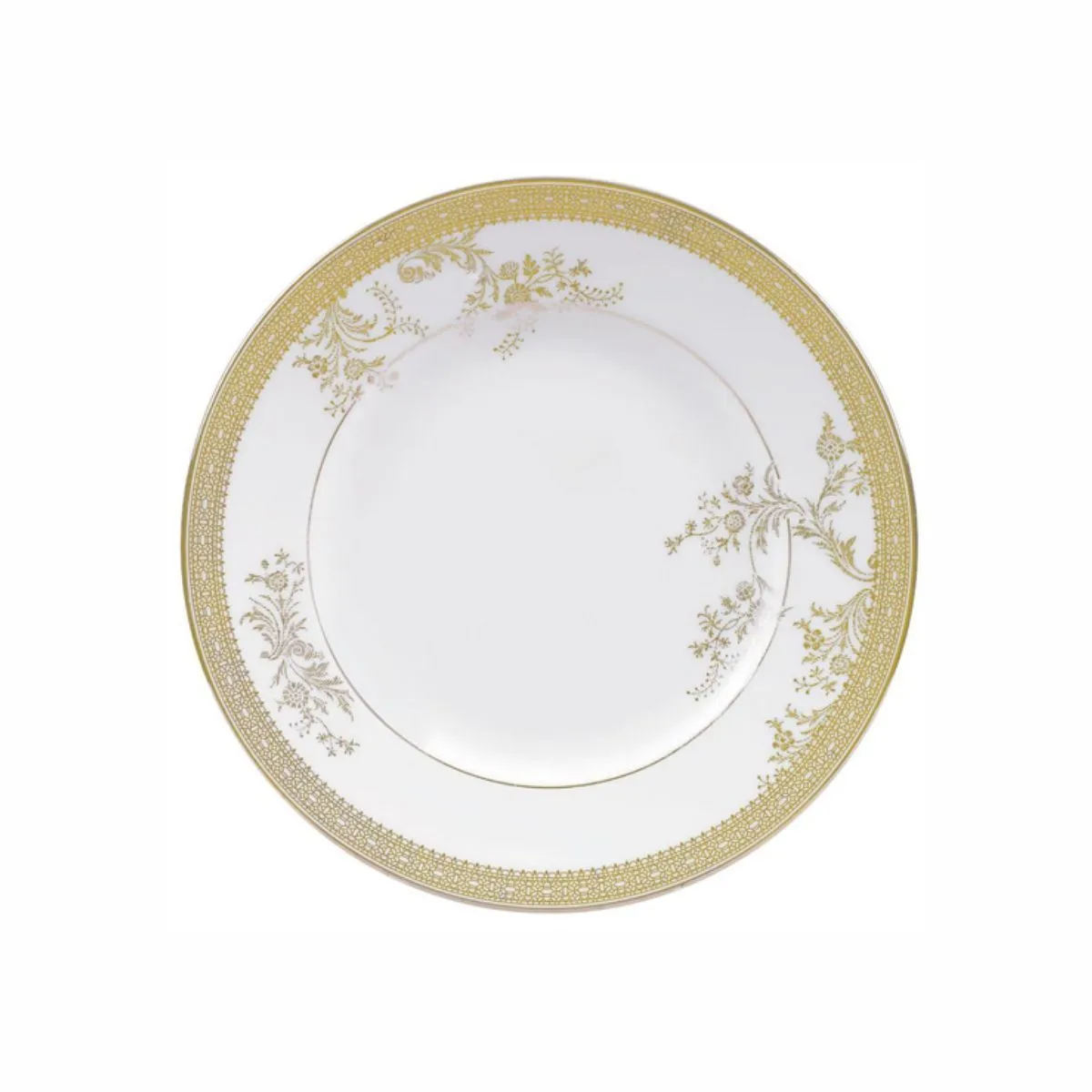WW VERA WANG LACE GOLD Тарелка 20см