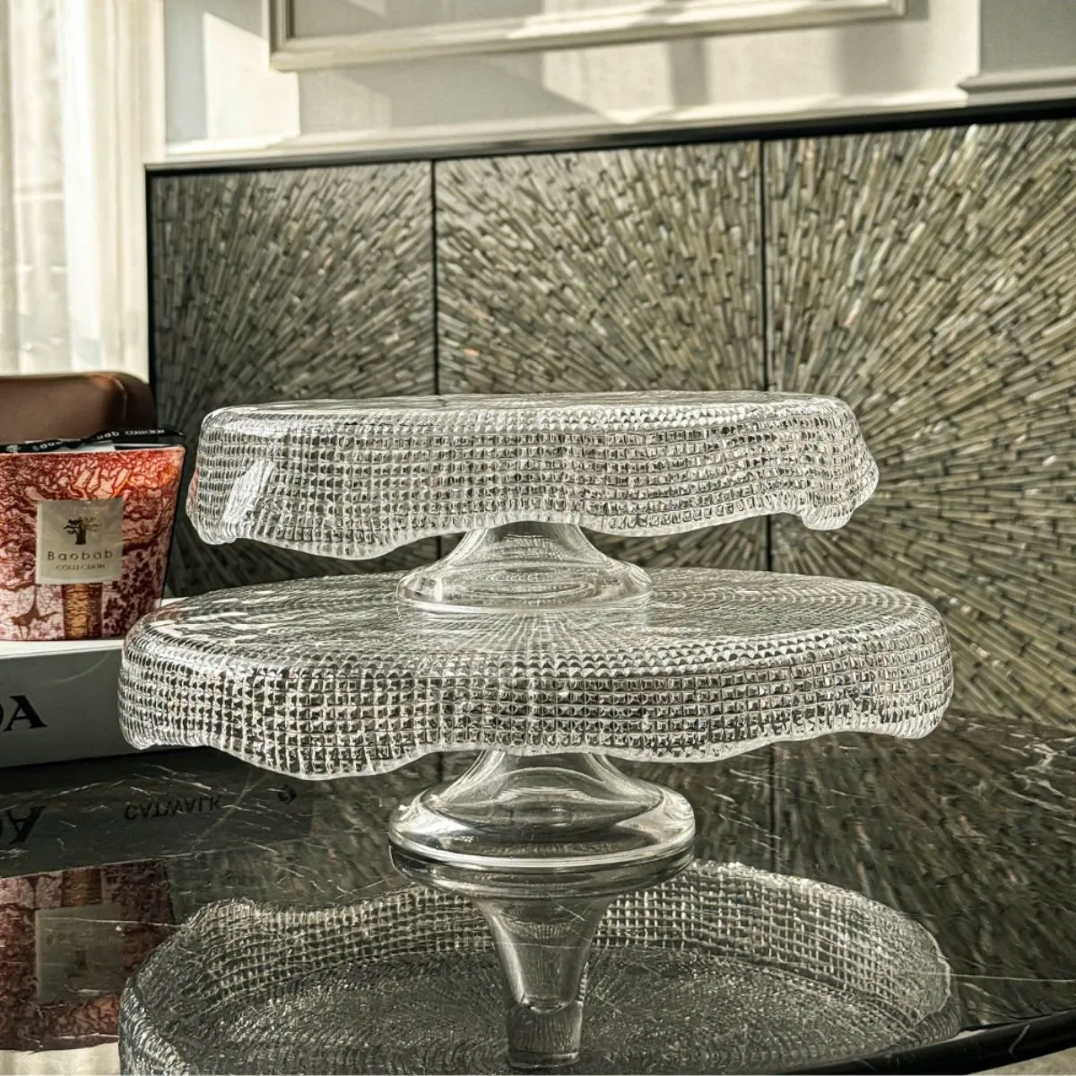 IVV Diamante Тортовница на ножке 22см 9022.1