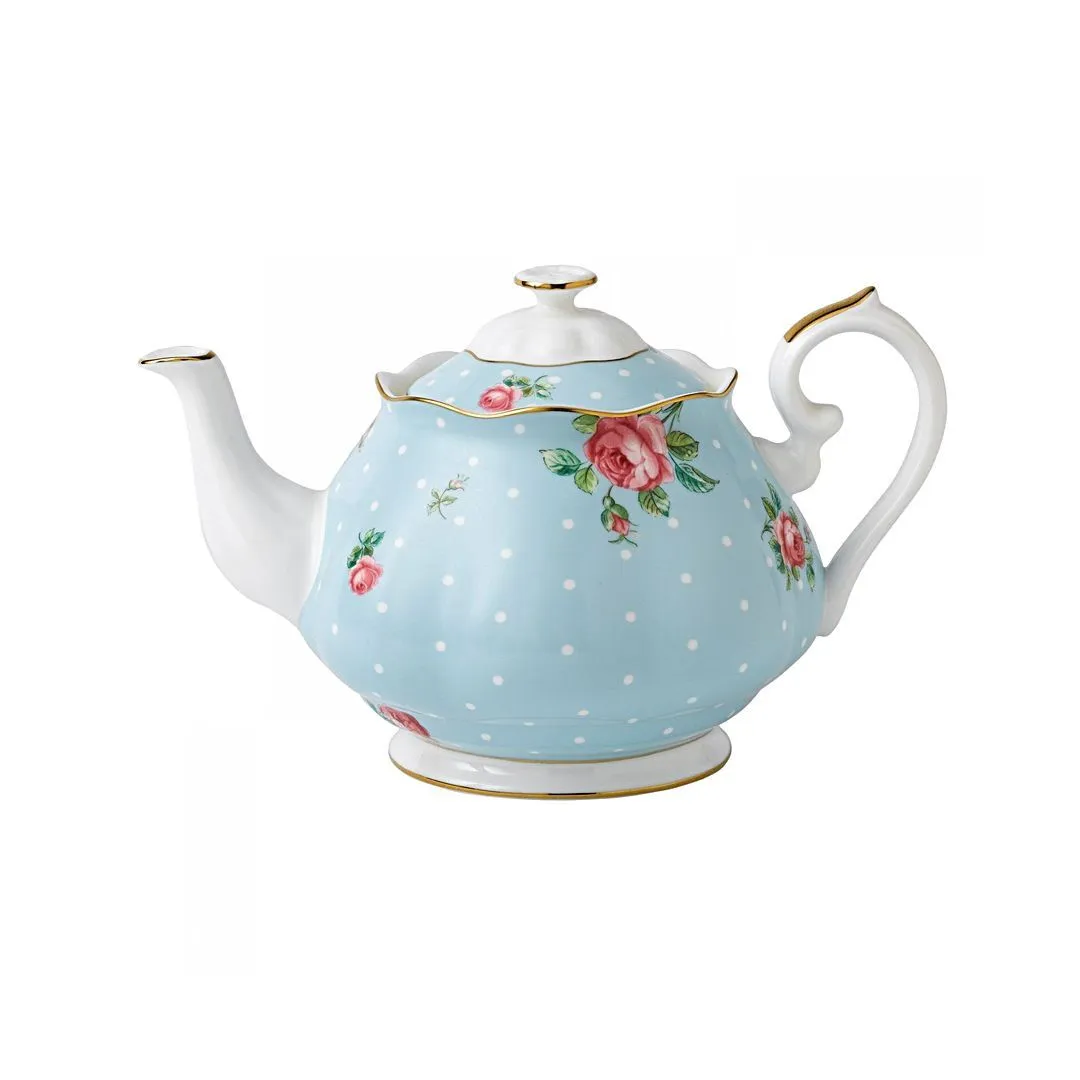 RA Polka Blue Чайник заварочный Vintage 1,2л