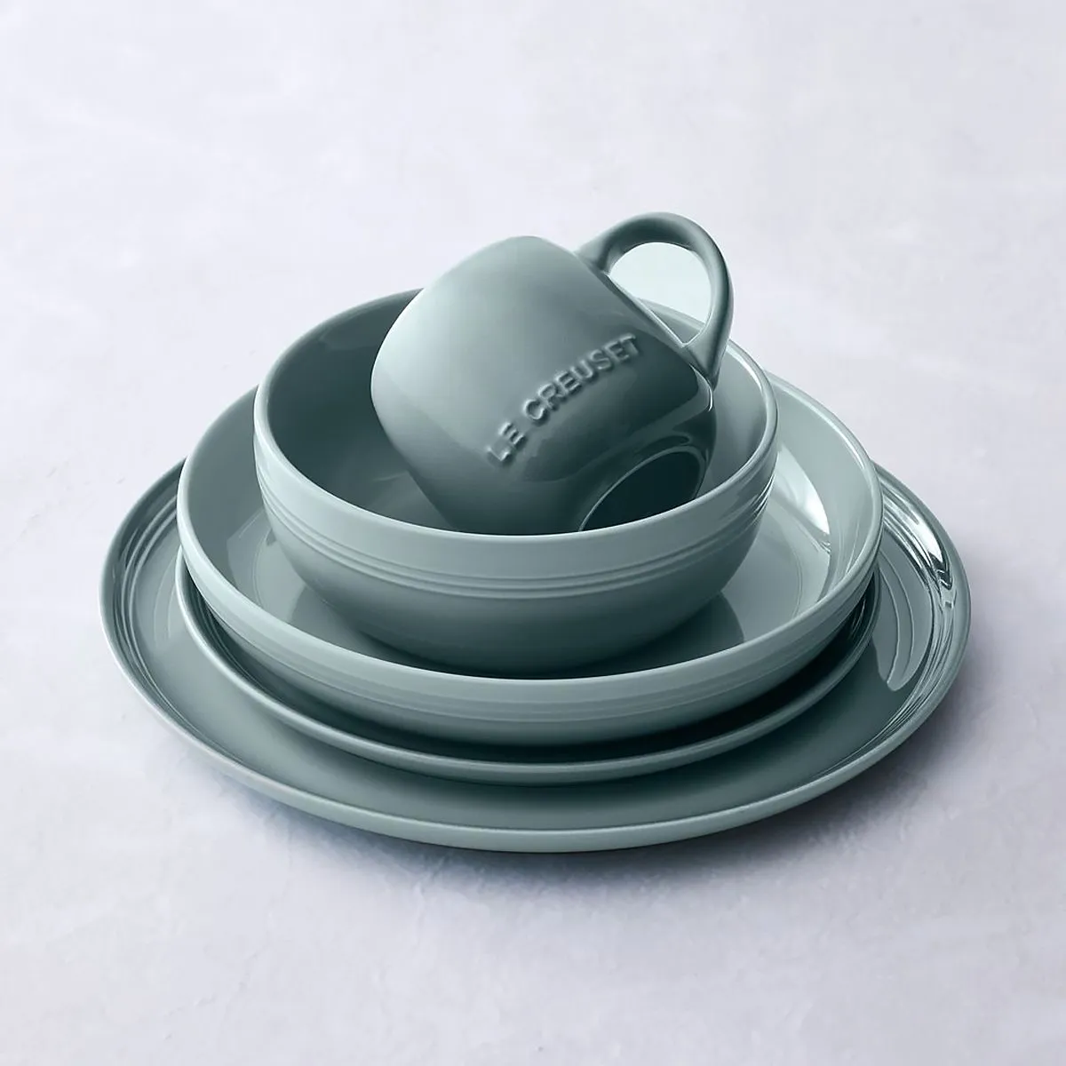 LeCreuset Чаша для каши 770 мл Coupe керамика SEA SALT