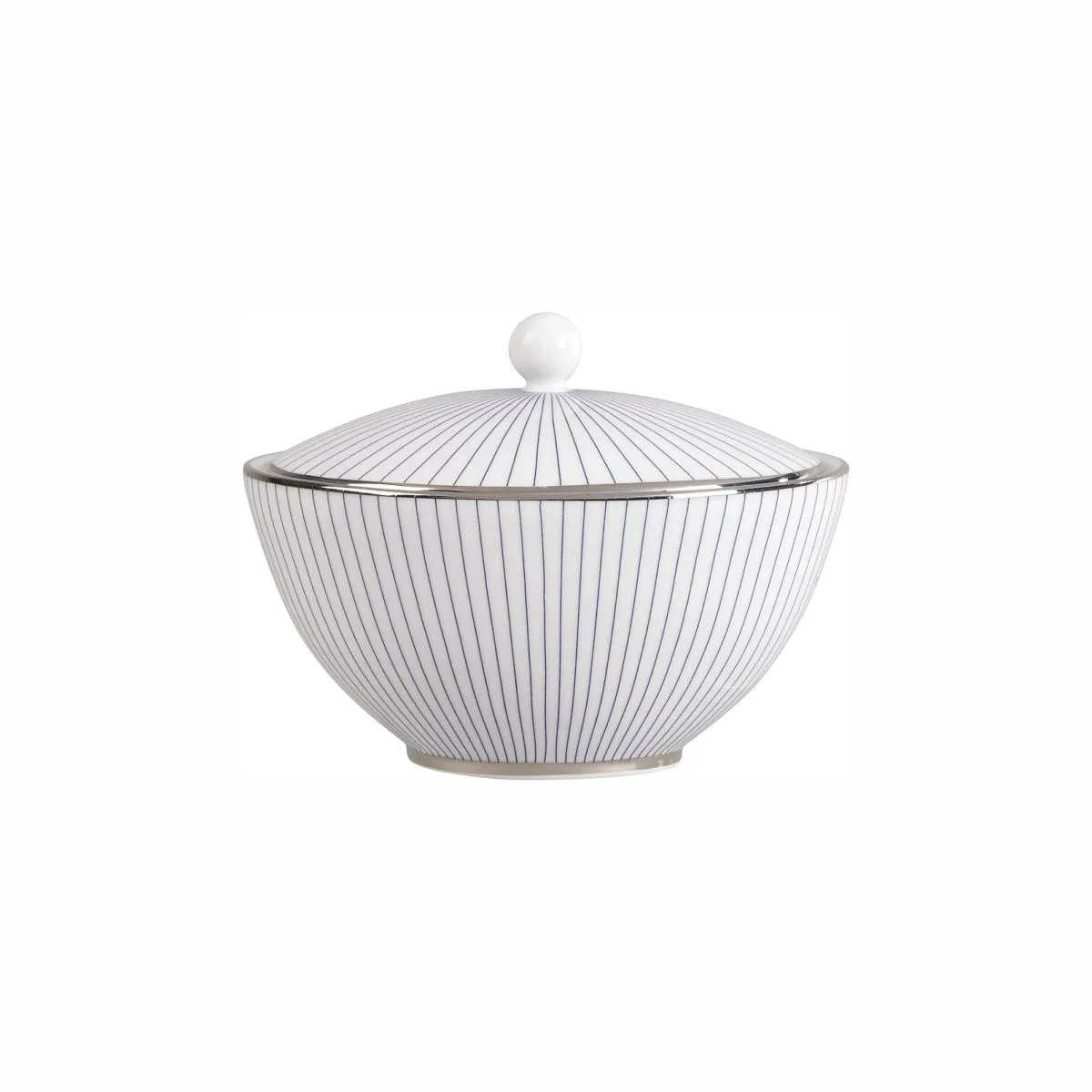WW JASPER CONRAN PIN STRIPE Сахарница с крышкой