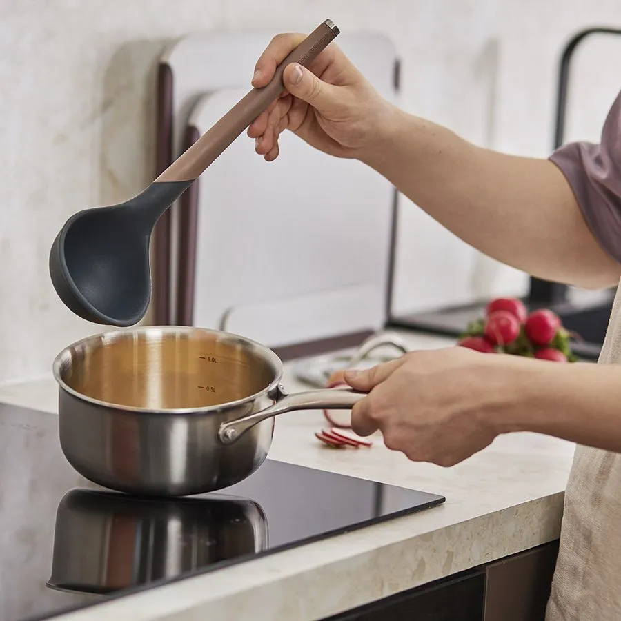 Smart Solutions Половник SmartChef 31см SS-LD-SLC-NL-GRPL капучино-графит