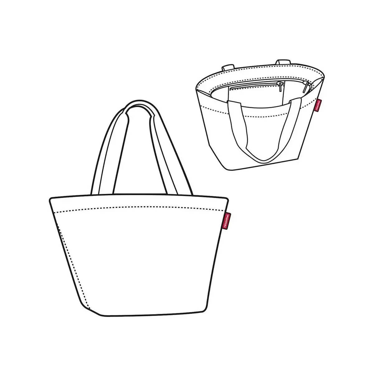 Reisenthel Сумка Shopper M mixed dots ZS7051
