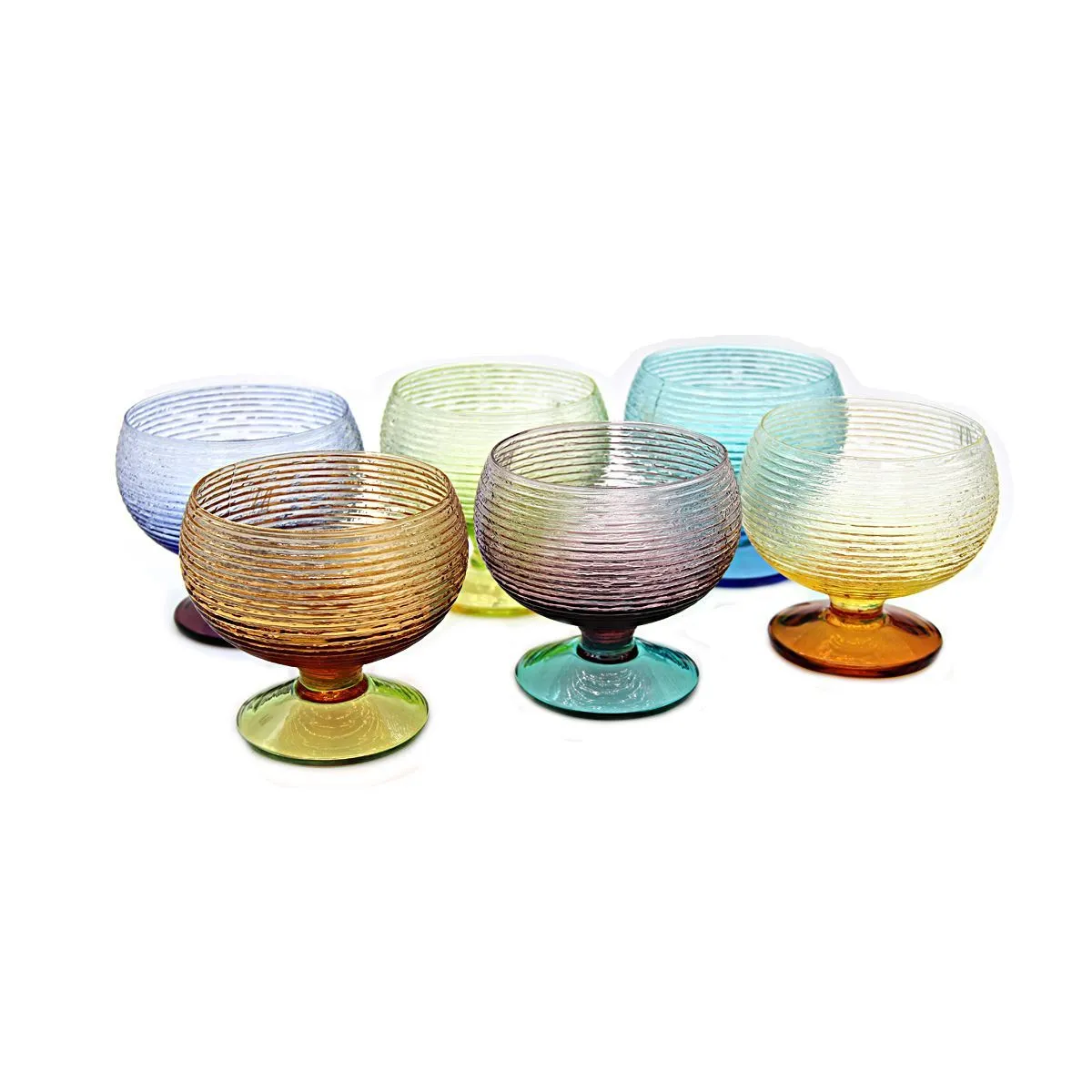 IVV Multicolor Набор 6 чаш для мороженого 