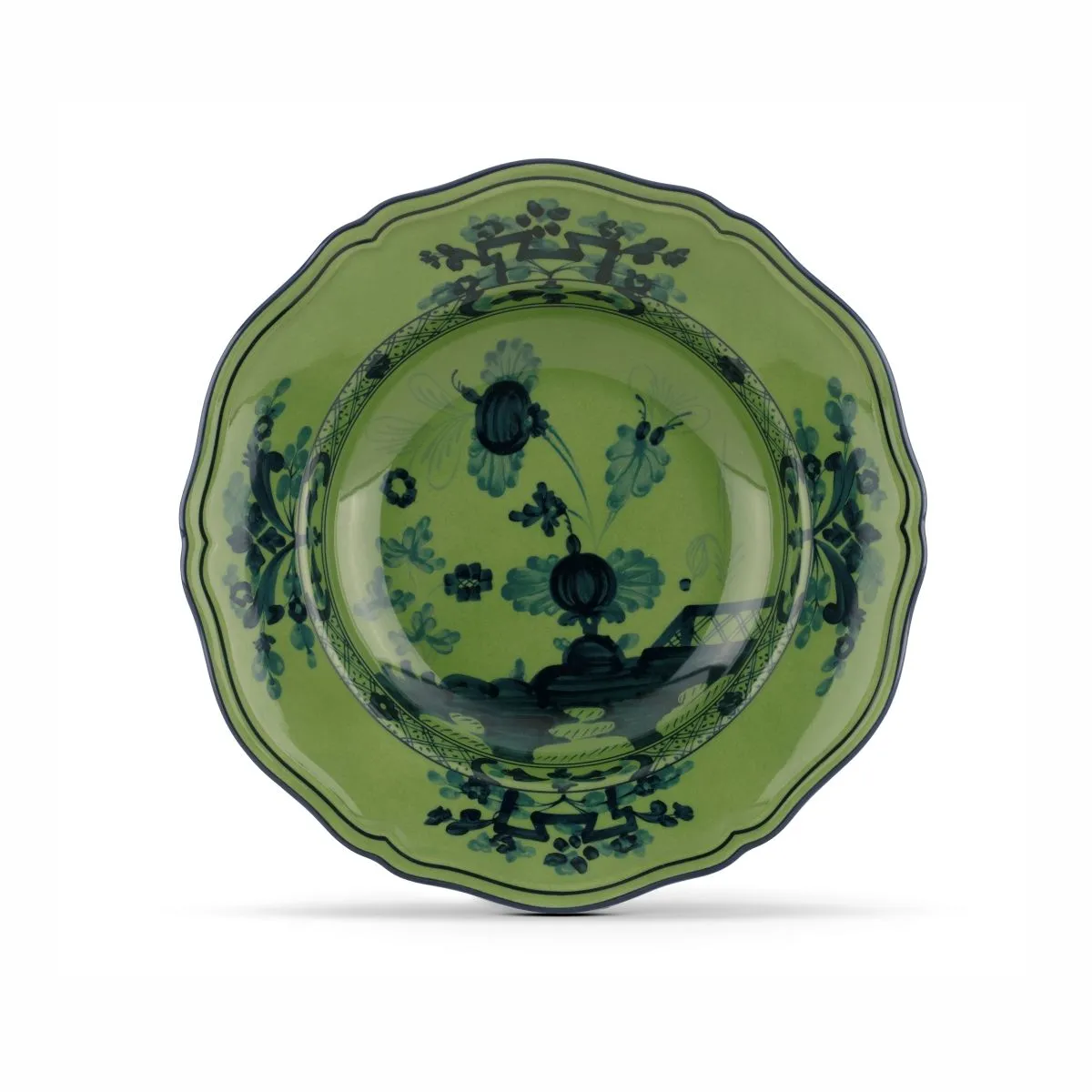 Ginori Oriente Italiano MALACHITE Тарелка суповая 24см