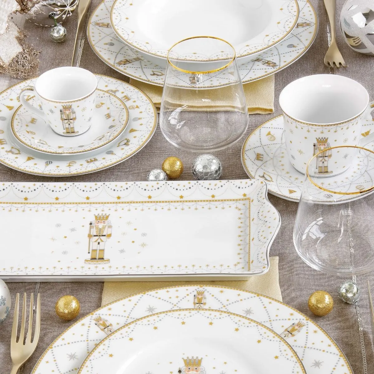 EL Royal Nutcracker Набор 2 кофейные чашки с блюдцем 80мл