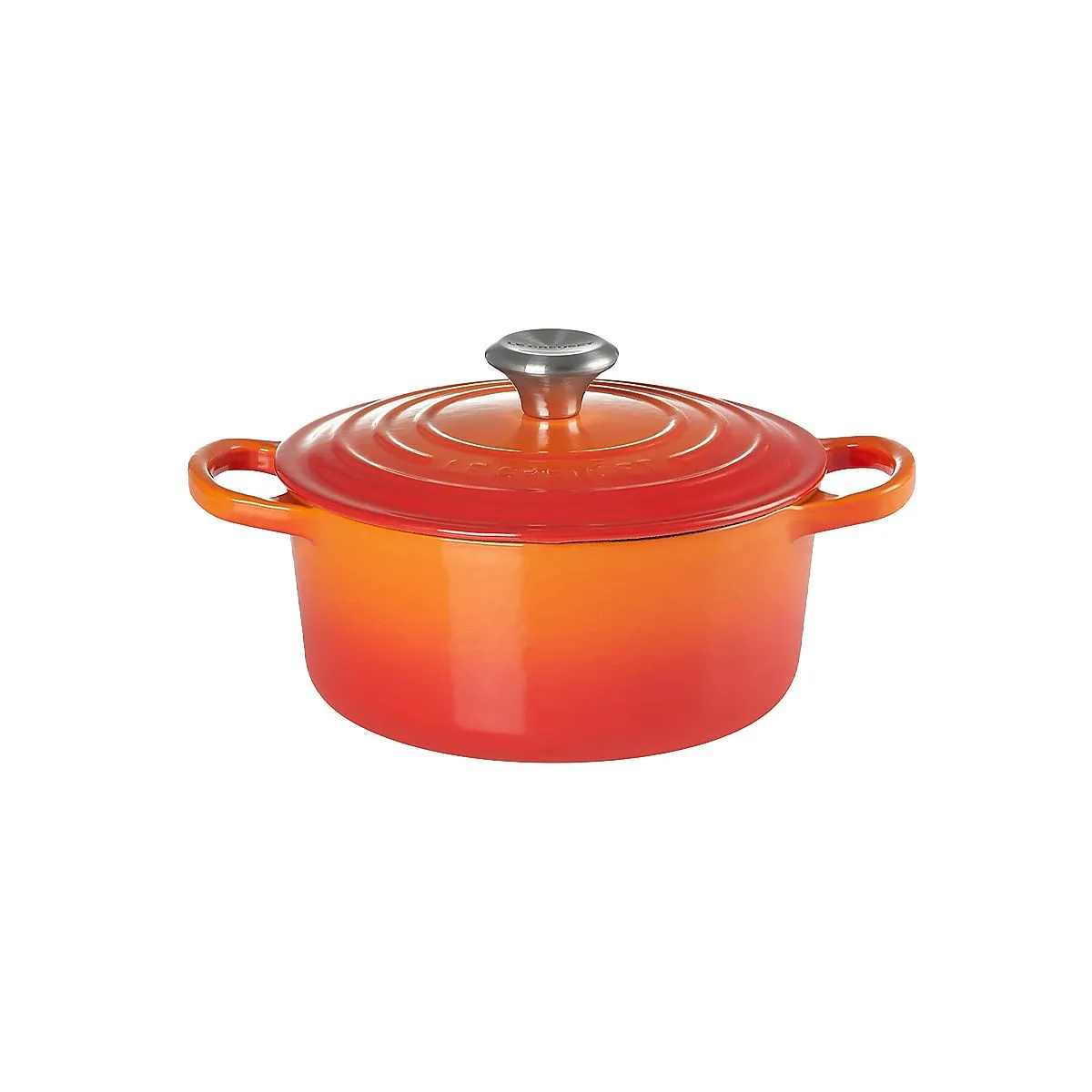 LeCreuset Кастрюля круглая 24см 4,2л оранжевая