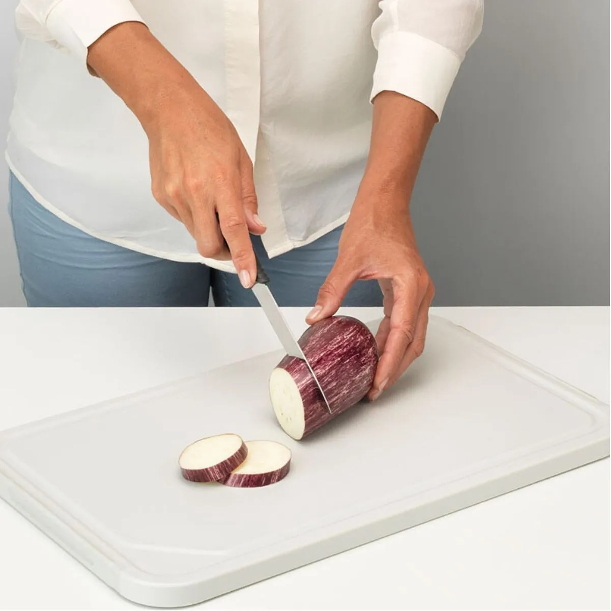 Brabantia Tasty+ Доска разделочная+сервировочный поднос 123146