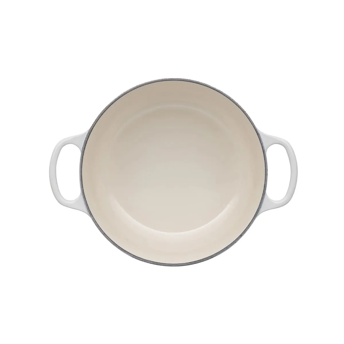 LeCreuset Кастрюля круглая 24см 4,2л меренга