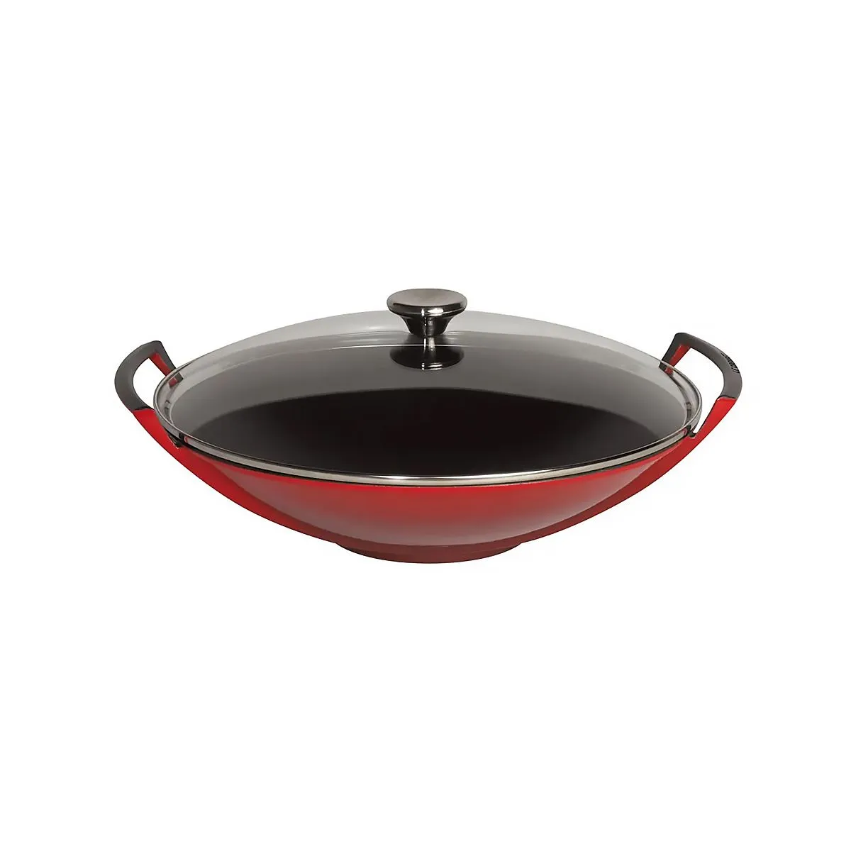 LeCreuset Вок 36см вишневый