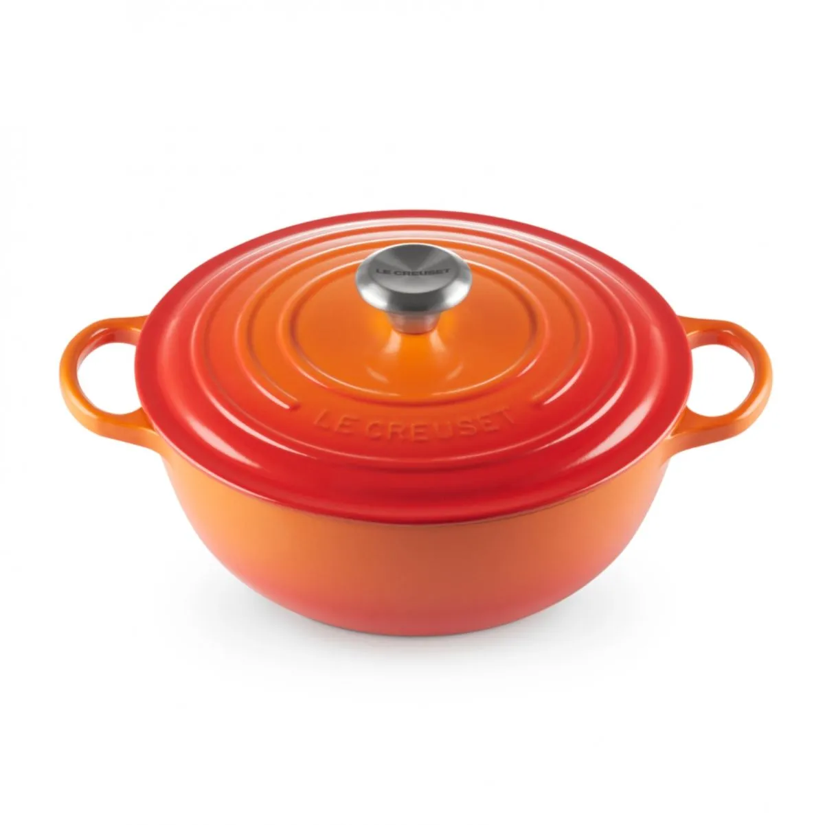 LeCreuset Казан 4,1л оранжевая лава
