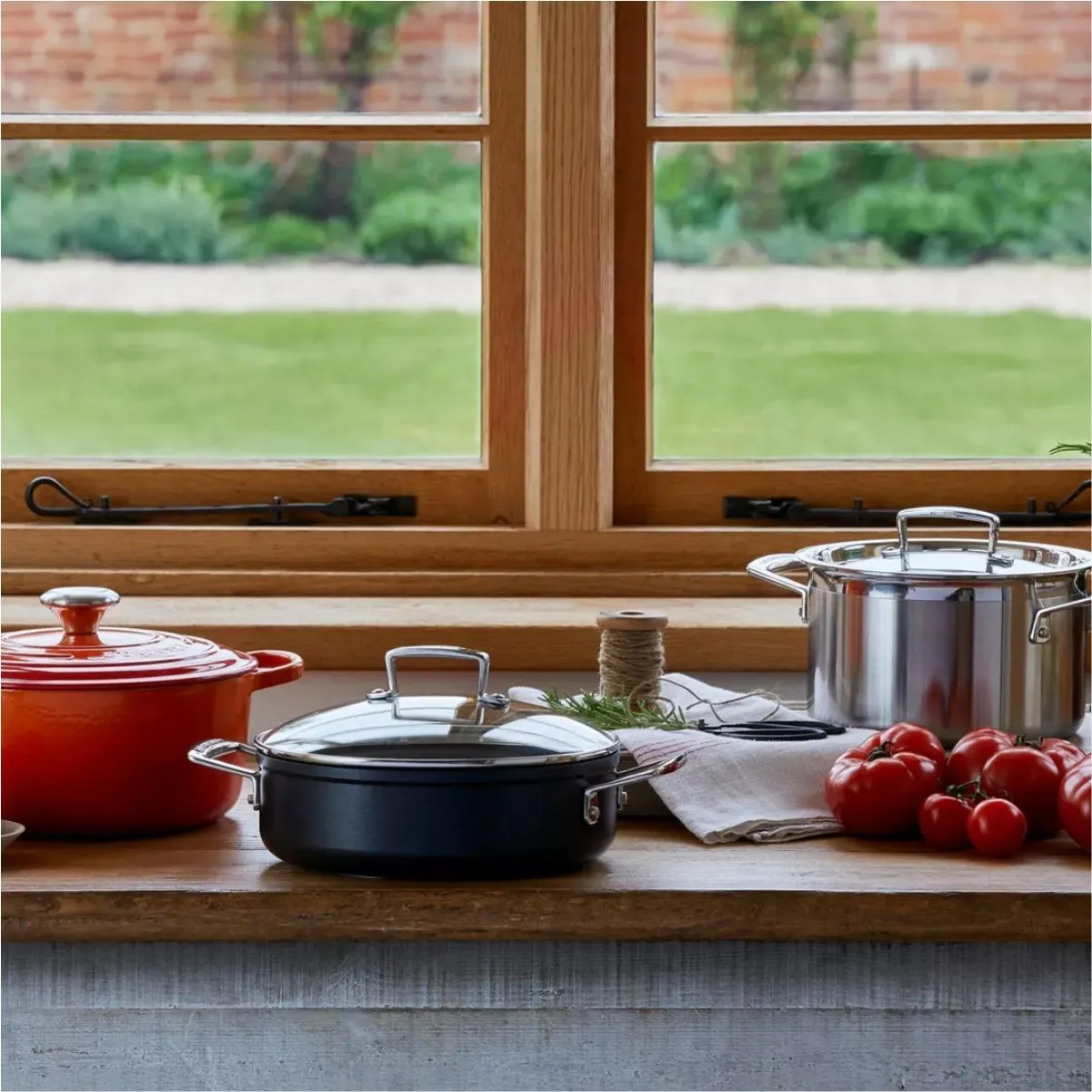 LeCreuset Кастрюля с крышкой 24см 3,3л Non-Stick