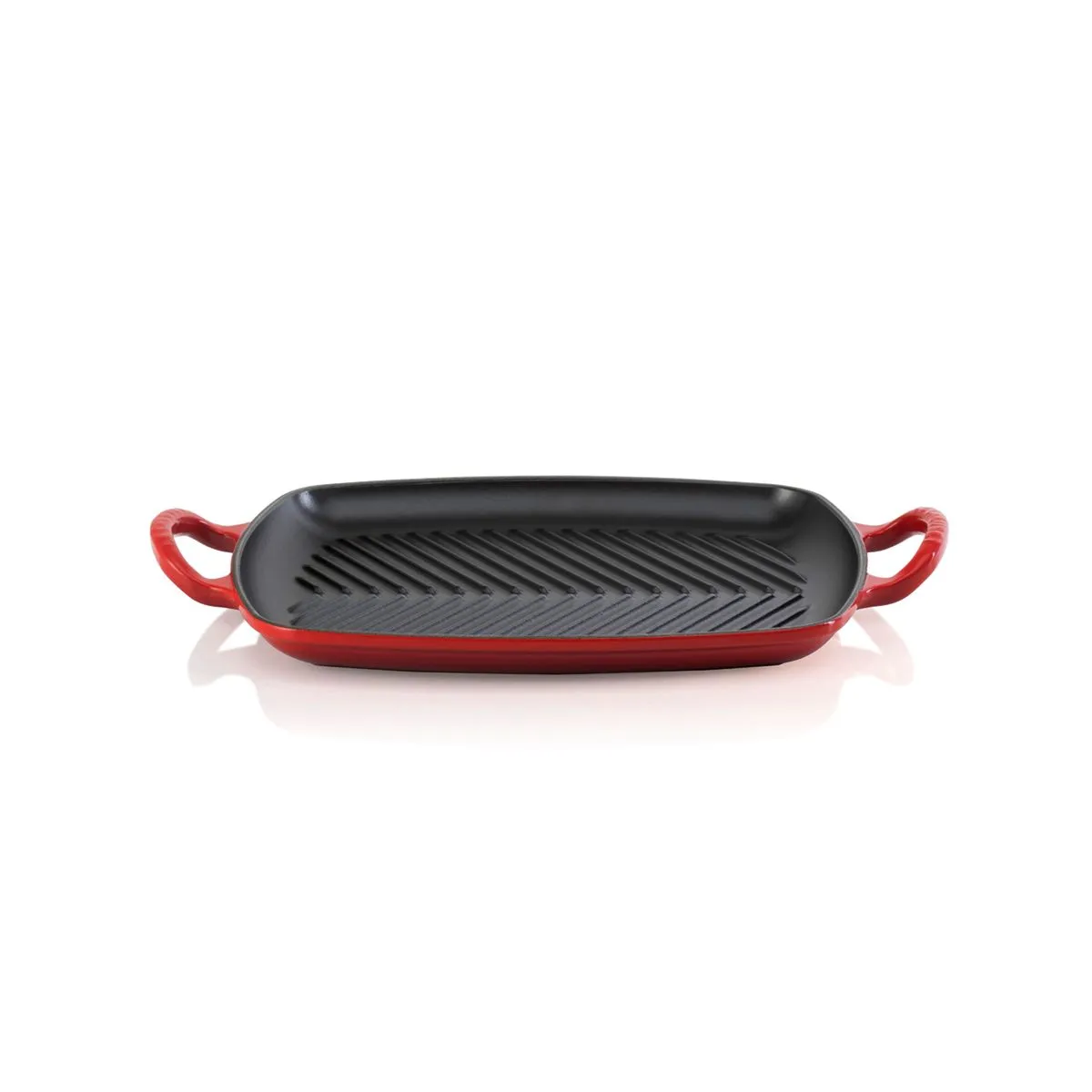 LeCreuset Сотейник-гриль 30см вишневый