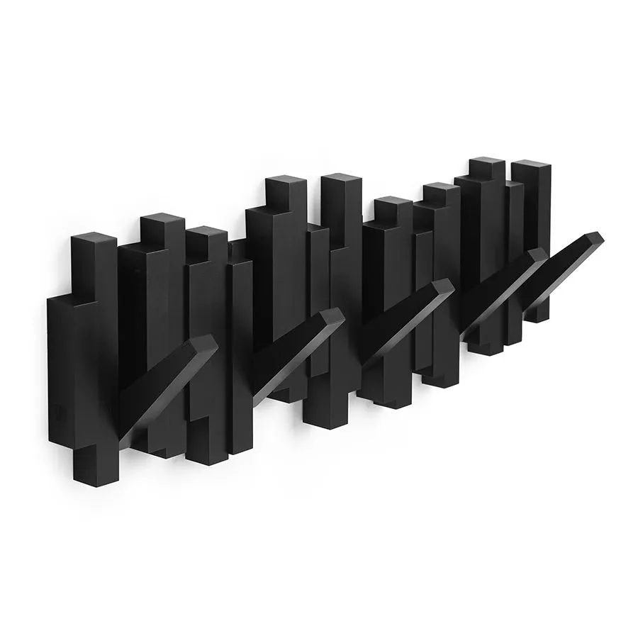 Umbra Вешалка настенная Sticks черная