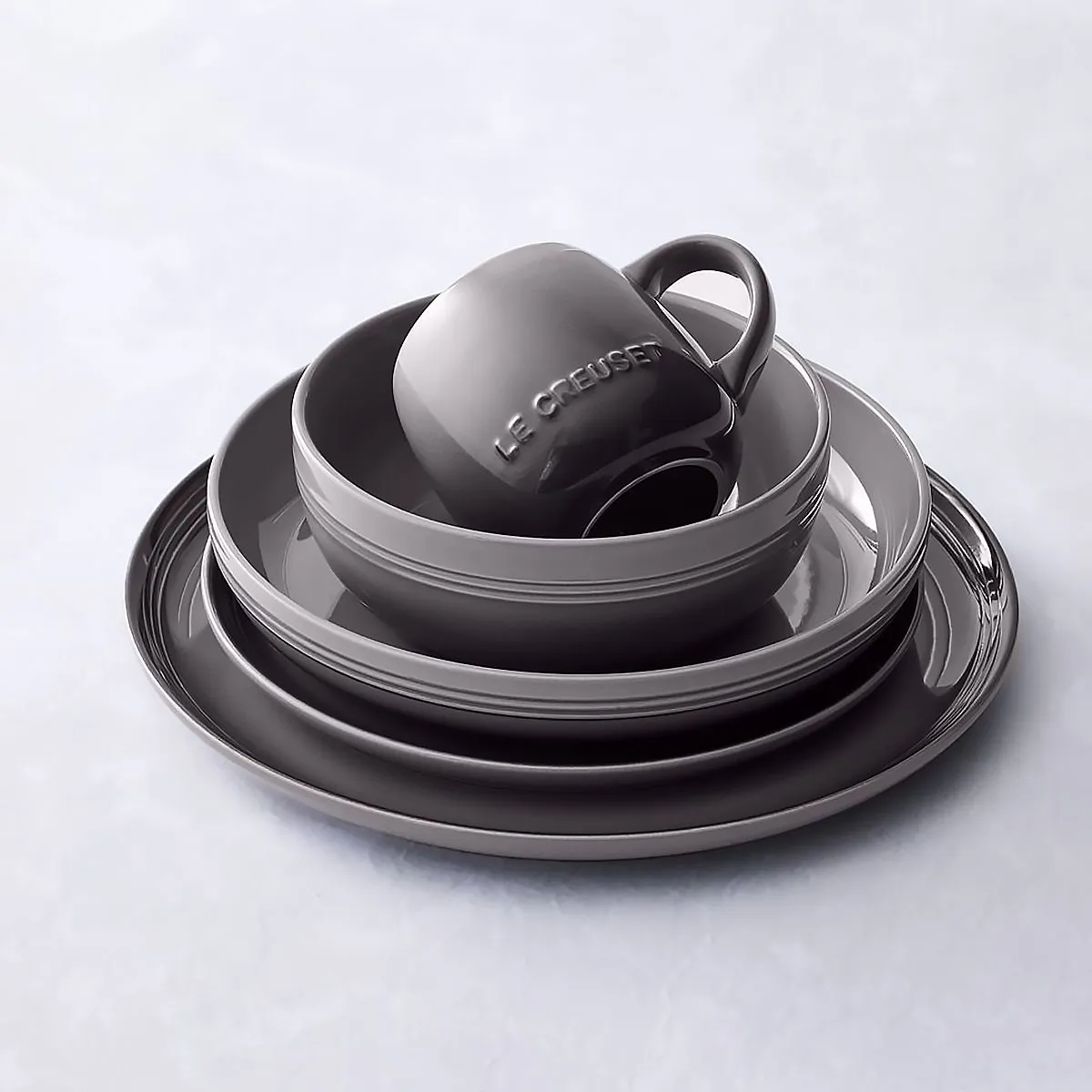 LeCreuset Чаша для каши 770 мл Coupe керамика FLINT