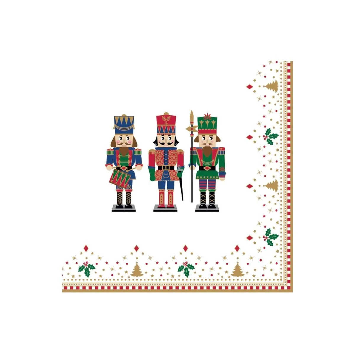 EL Nutcracker Classic Салфетки 33х33см 20шт