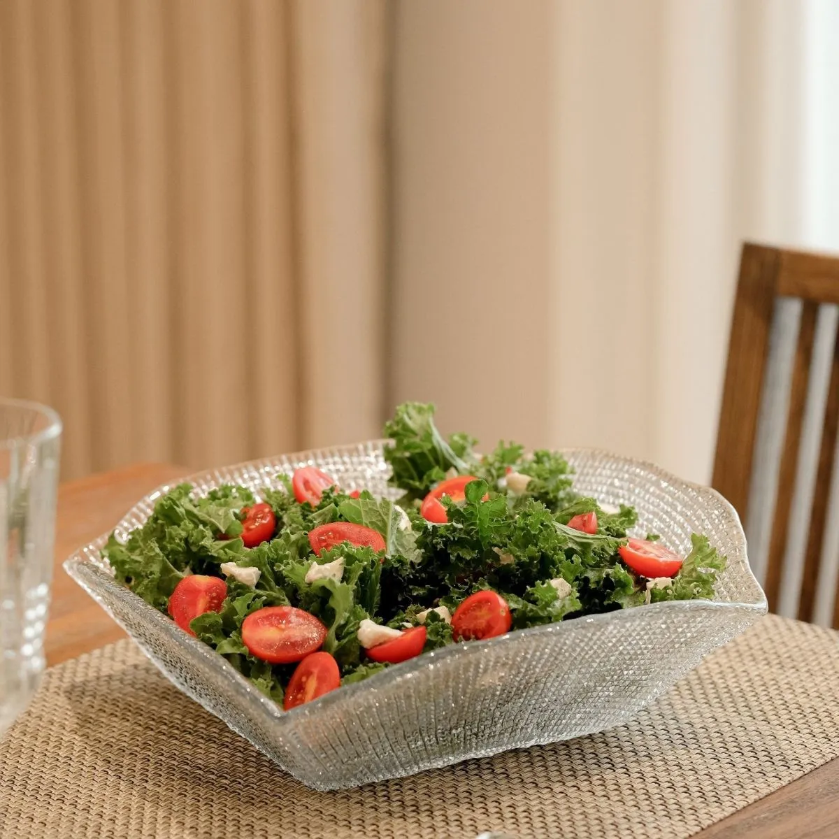 IVV Diamante Чаша 31х31см стекло 9021.1