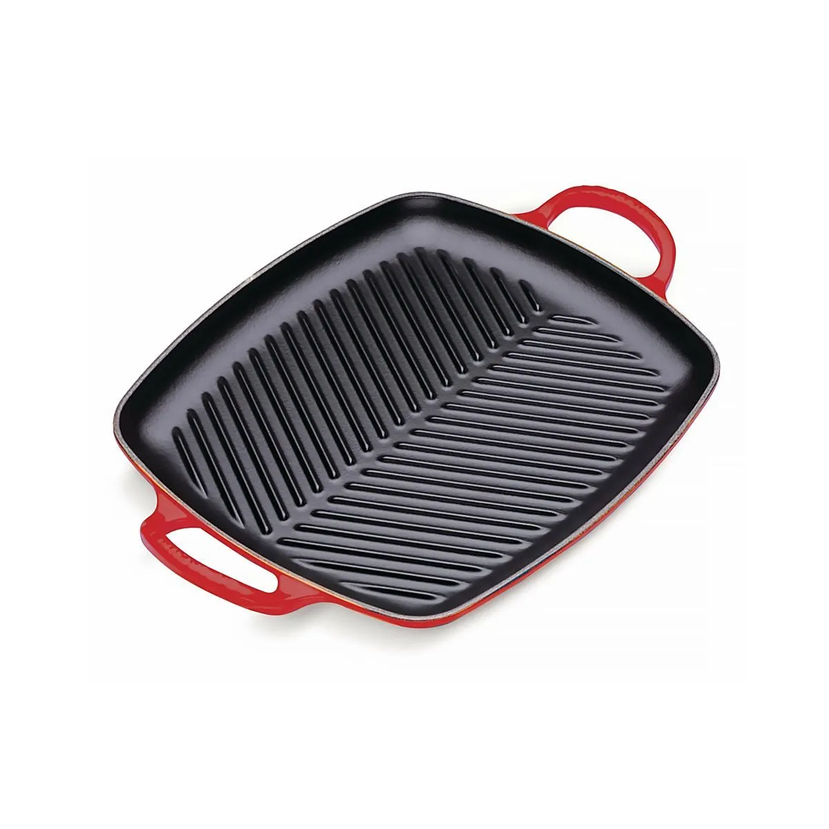 LeCreuset Сотейник-гриль 30см вишневый