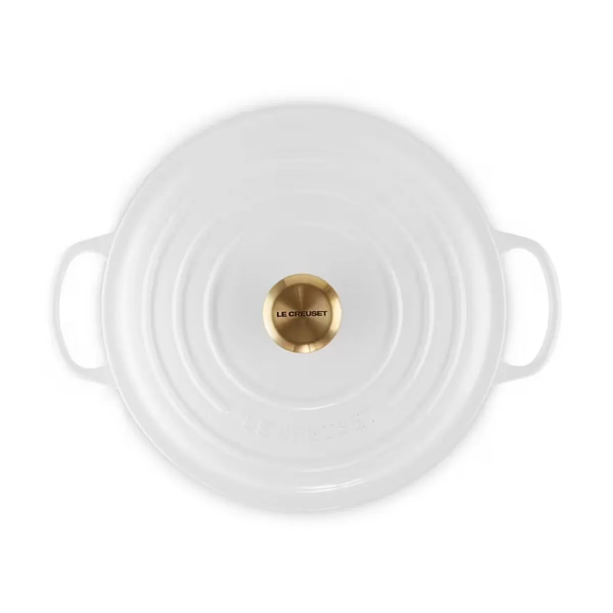 LeCreuset Кастрюля круглая 28см 6,7л White Shallow