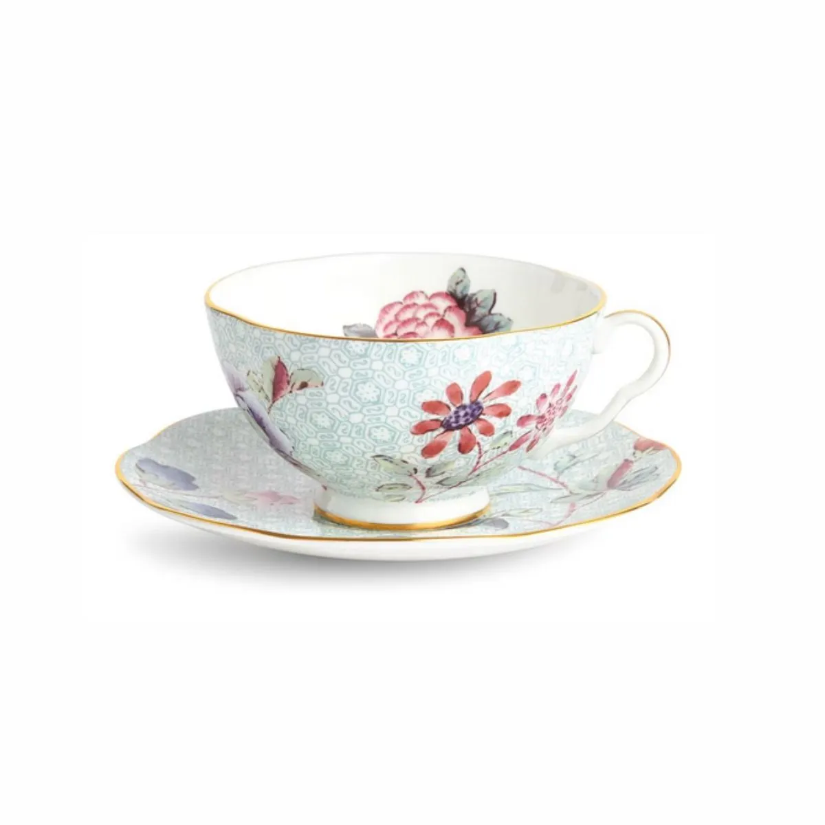 WW Cuckoo Набор Tea Story 2 предмета (чашка/блюдце) Green