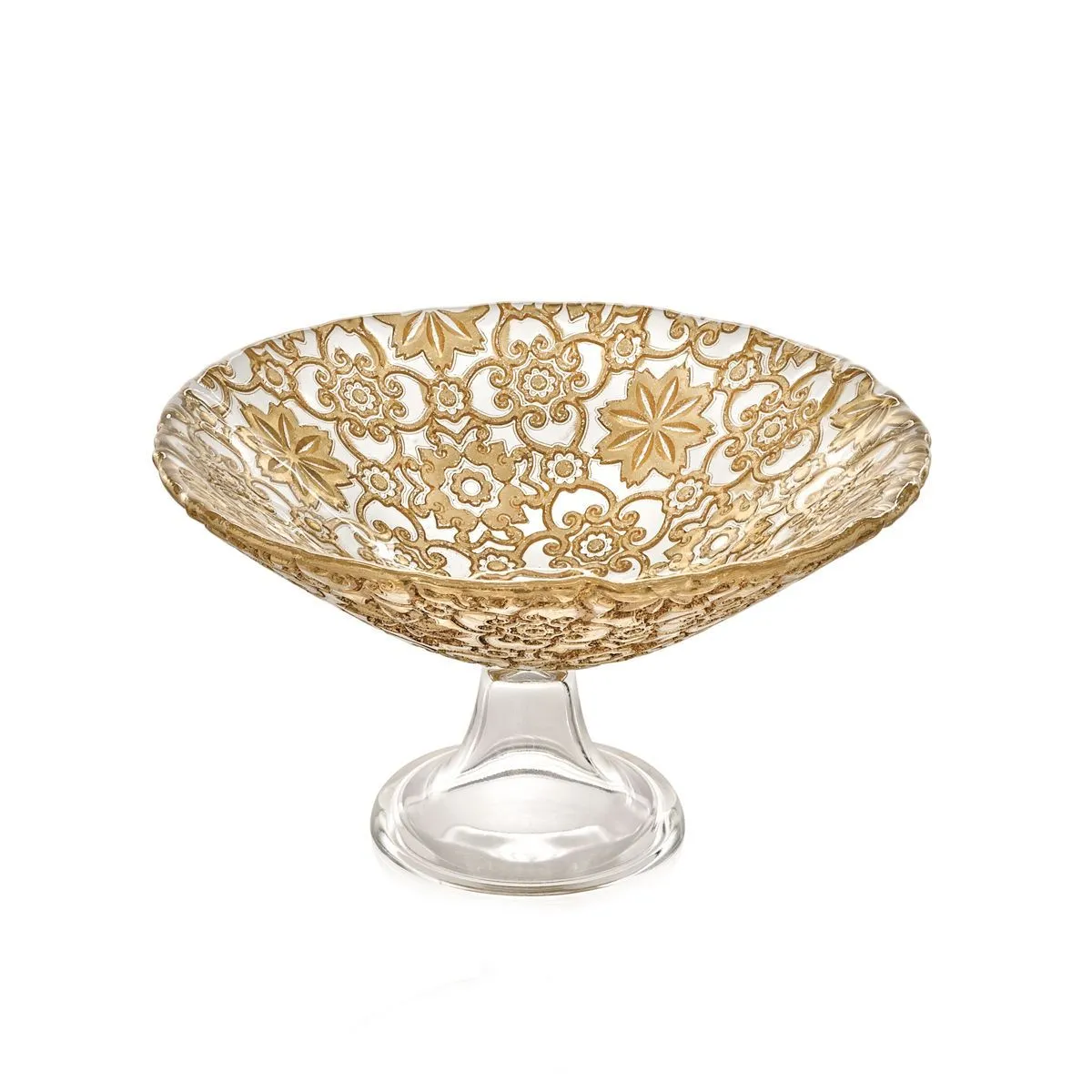 IVV Arabesque Блюдо глубокое на ножке 25см