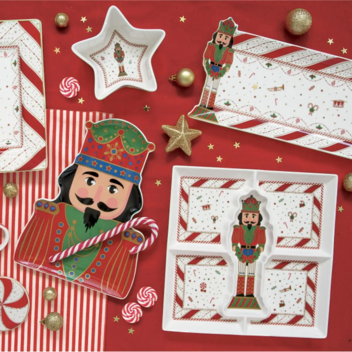 EL Nutcracker Twist Блюдо 36x16см